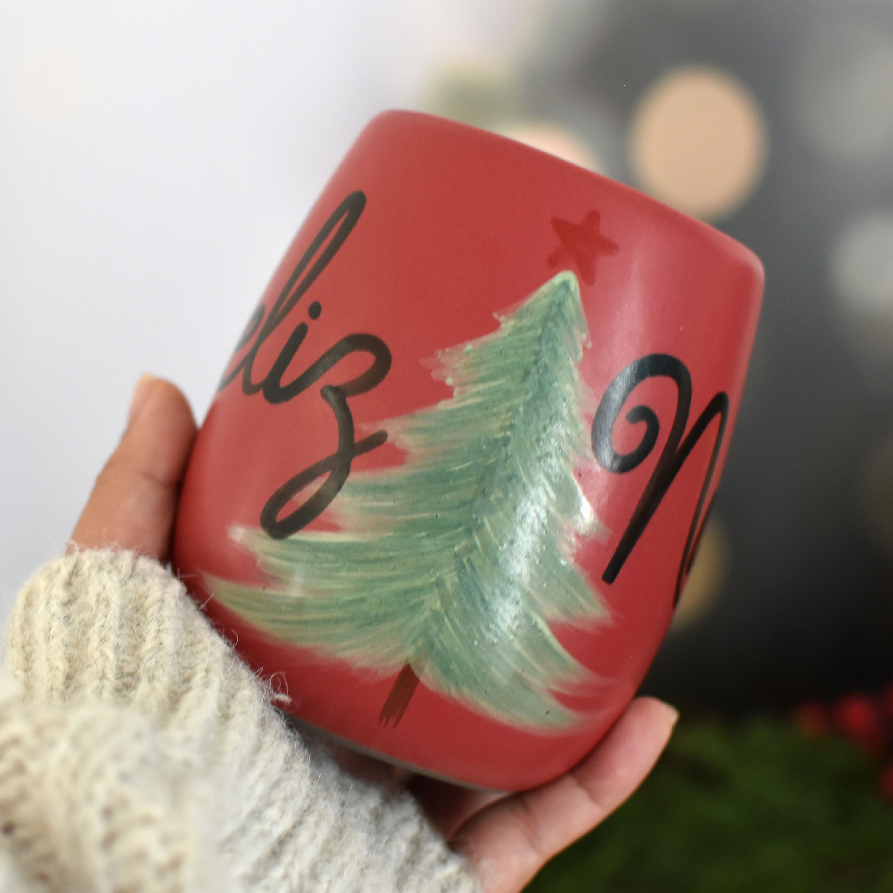 Taza Almendra "Feliz Navidad"
