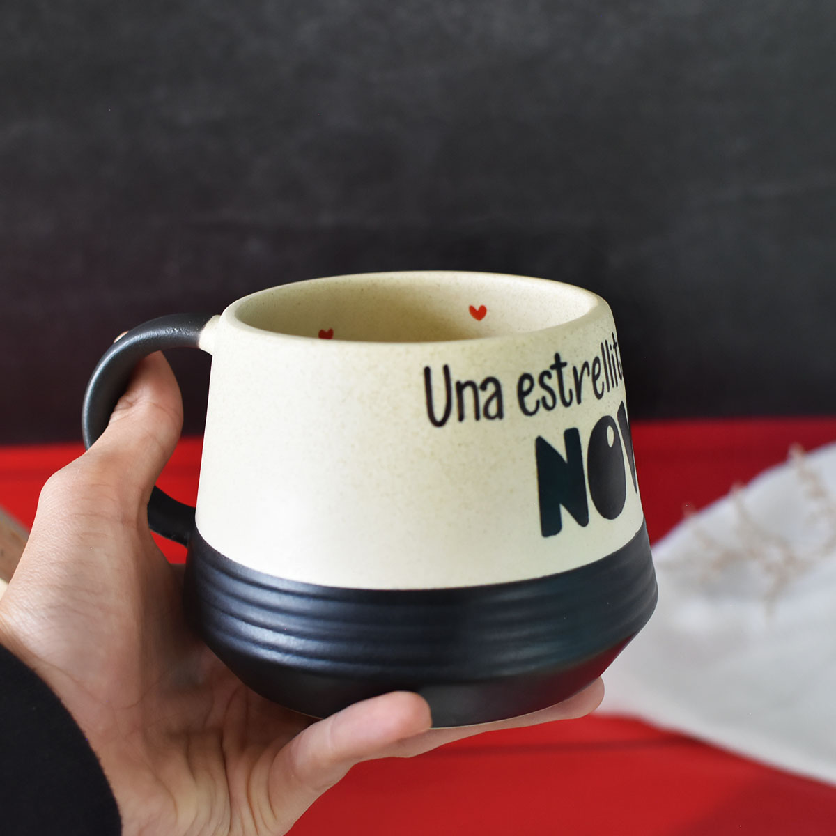 Taza Aurora "Estrellita al mejor novio"