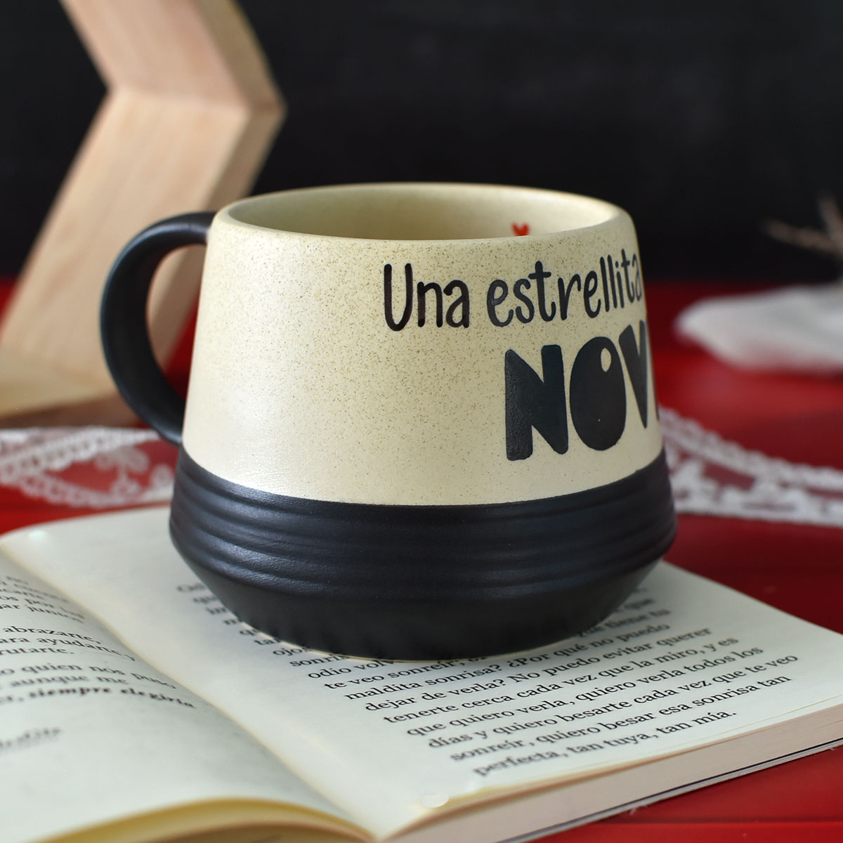 Taza Aurora "Estrellita al mejor novio"