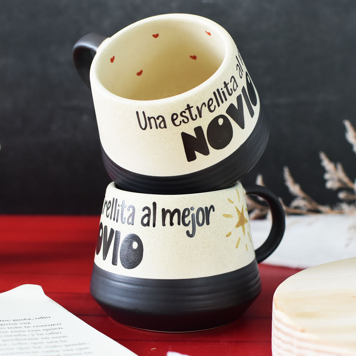 Taza Aurora "Estrellita al mejor novio"