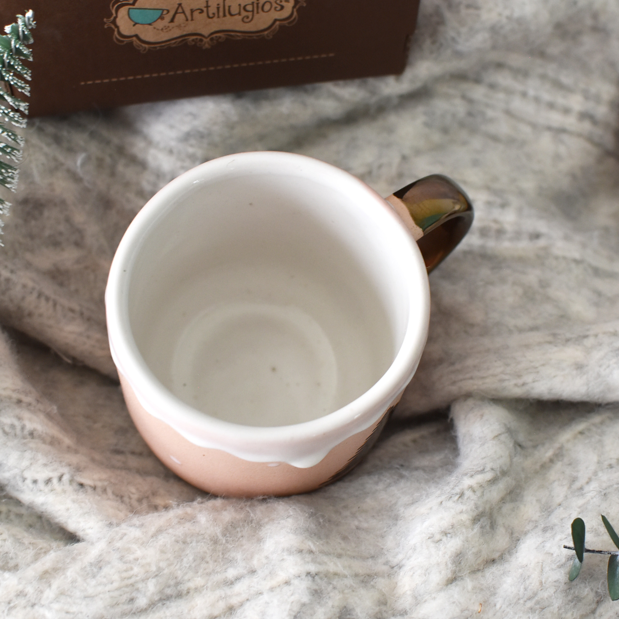 Taza Bohemia Rosa "Arbolito"