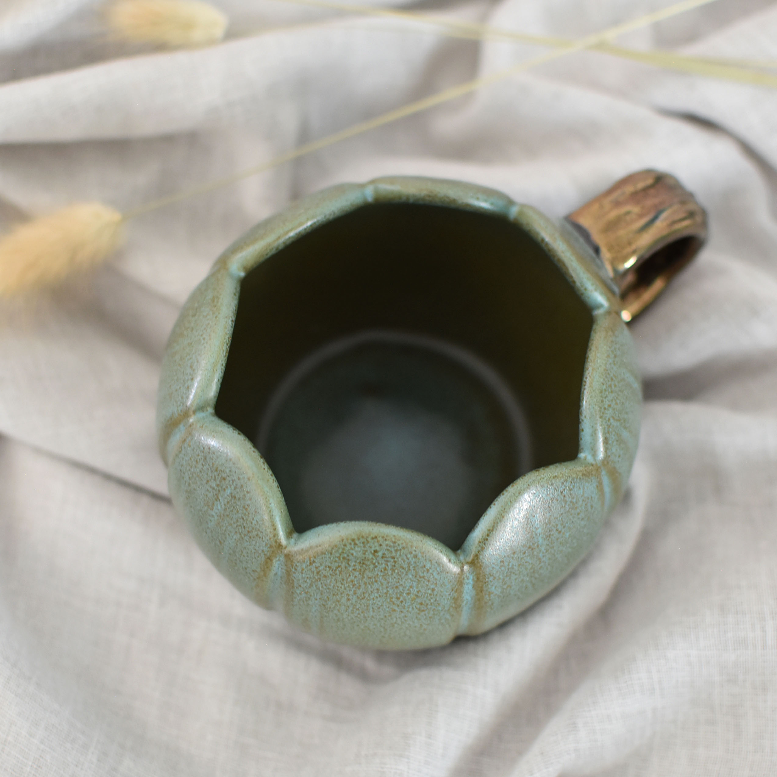 Taza Calabaza Azul