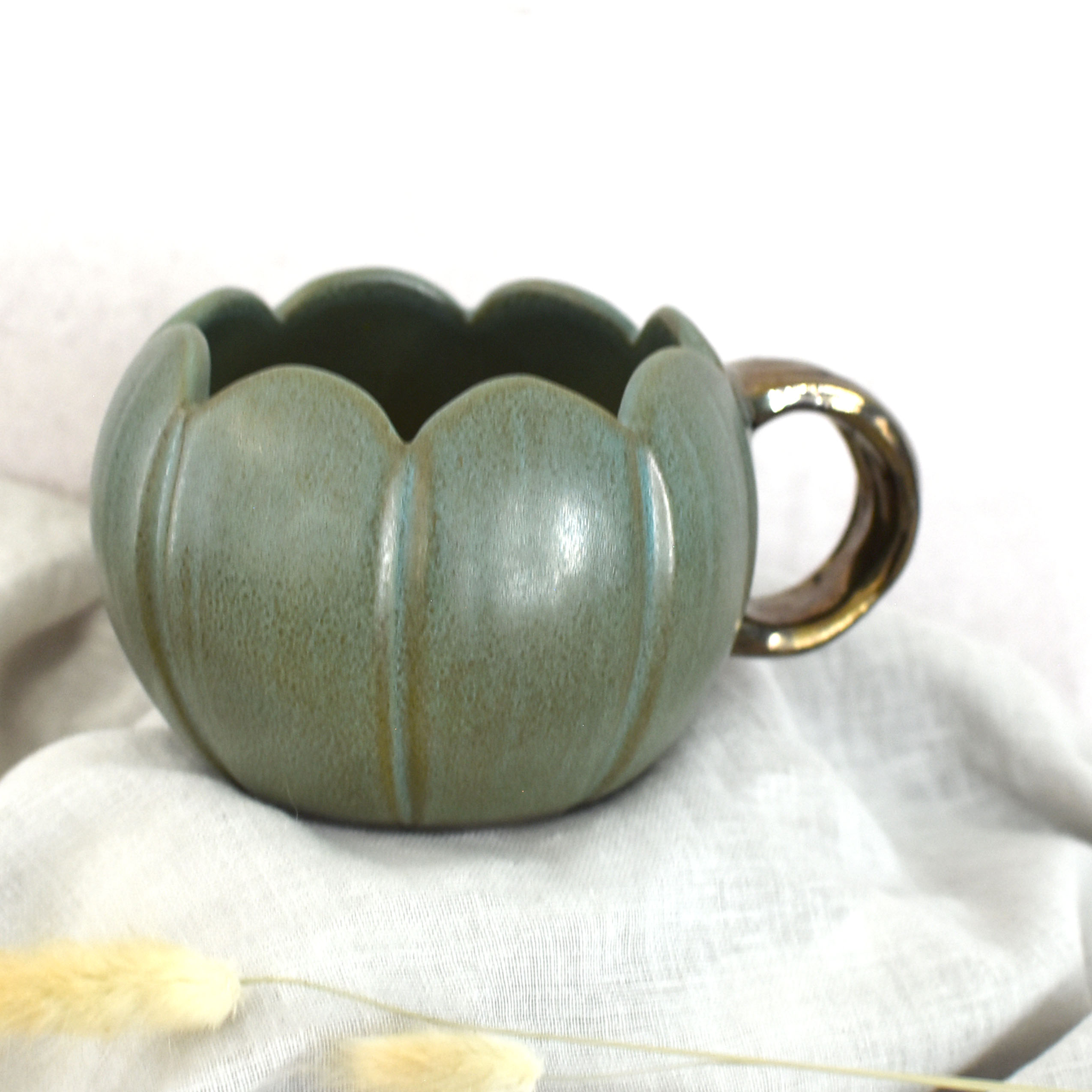 Taza Calabaza Azul