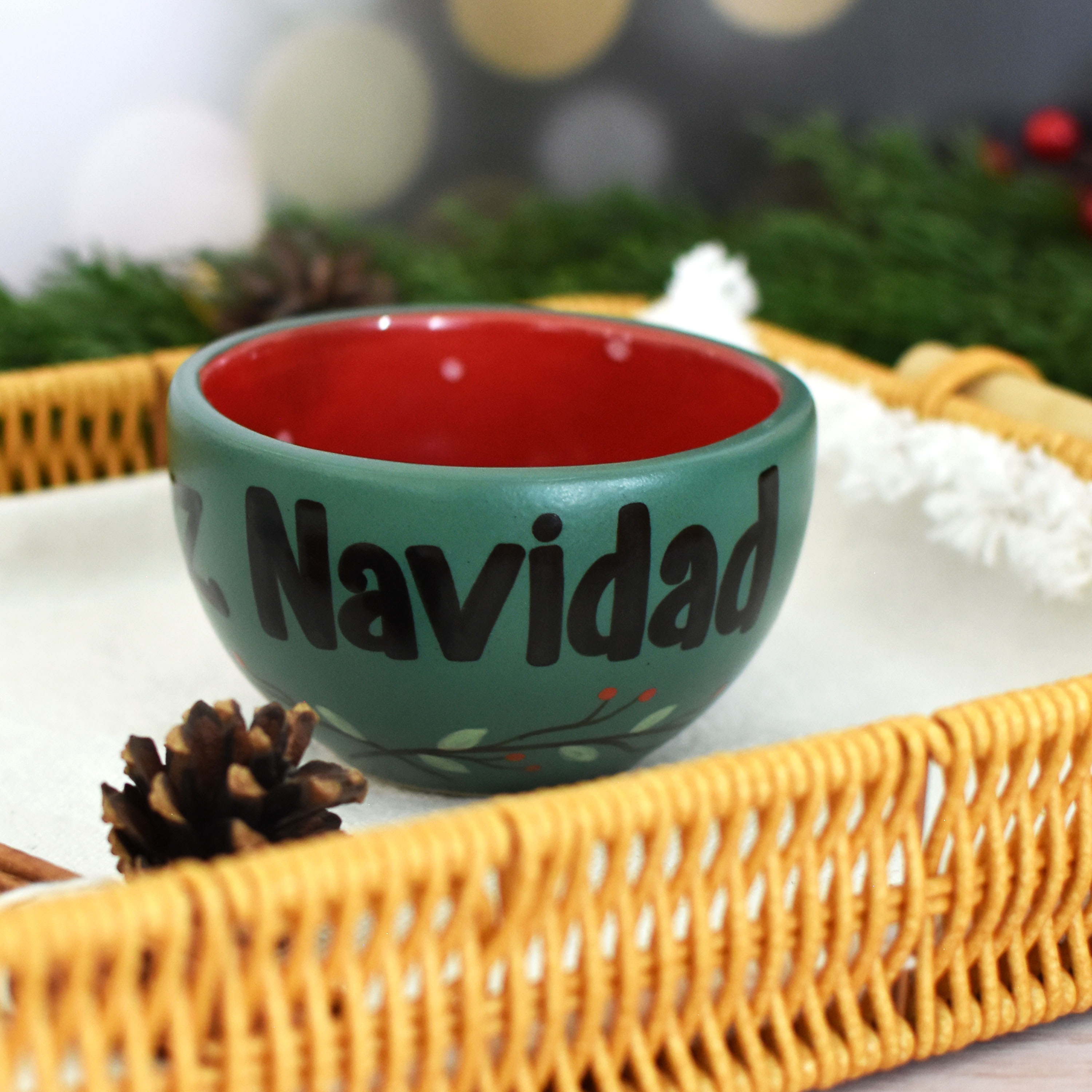 Taza Latte "Feliz Navidad"