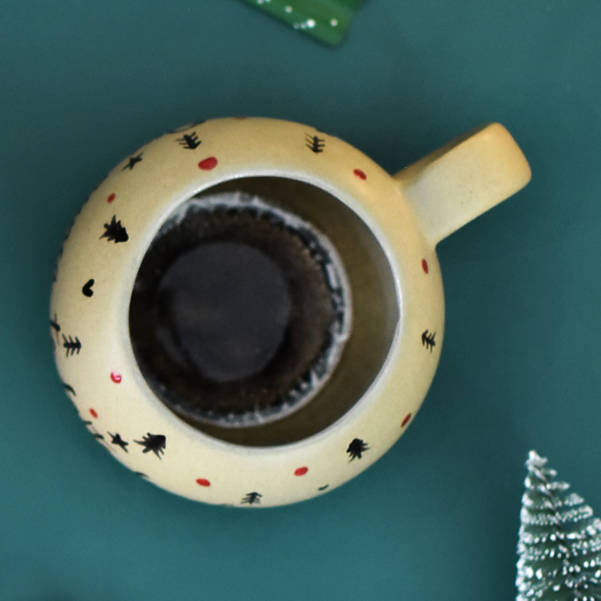 Taza Luna Que nunca te falte fé, café y amor