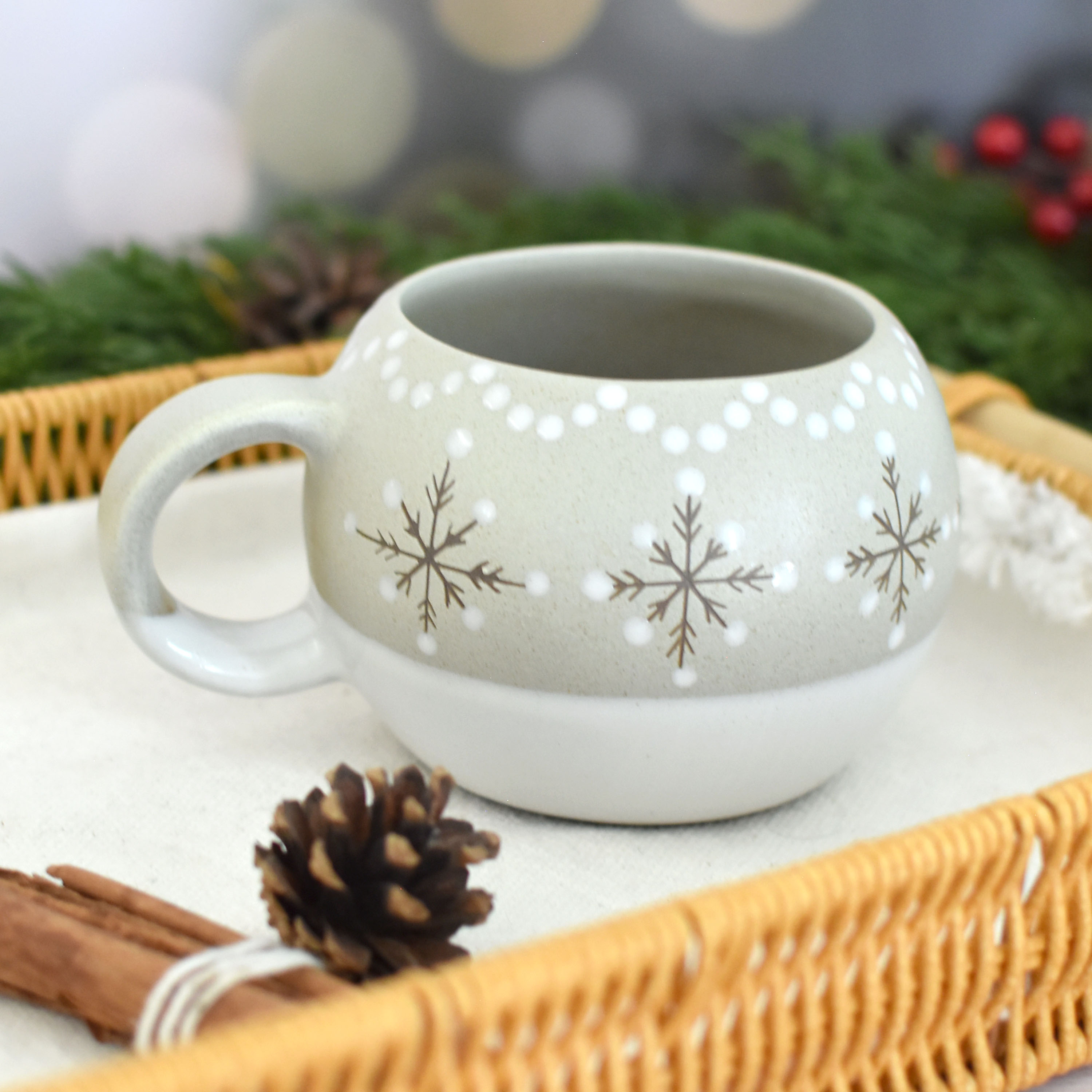Taza Luna "Felices Fiestas"