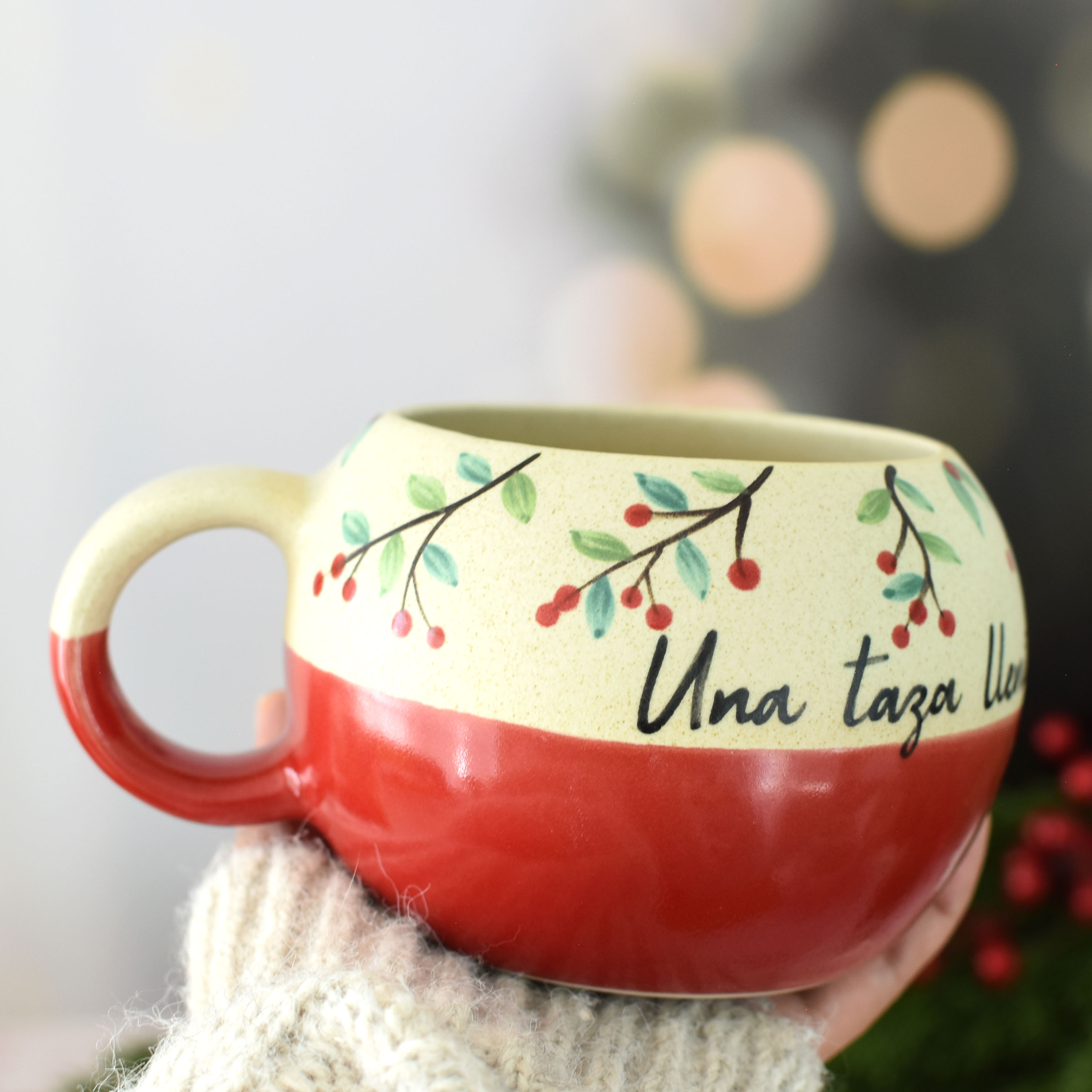 Taza Luna "Una taza llenita de buenos deseos"
