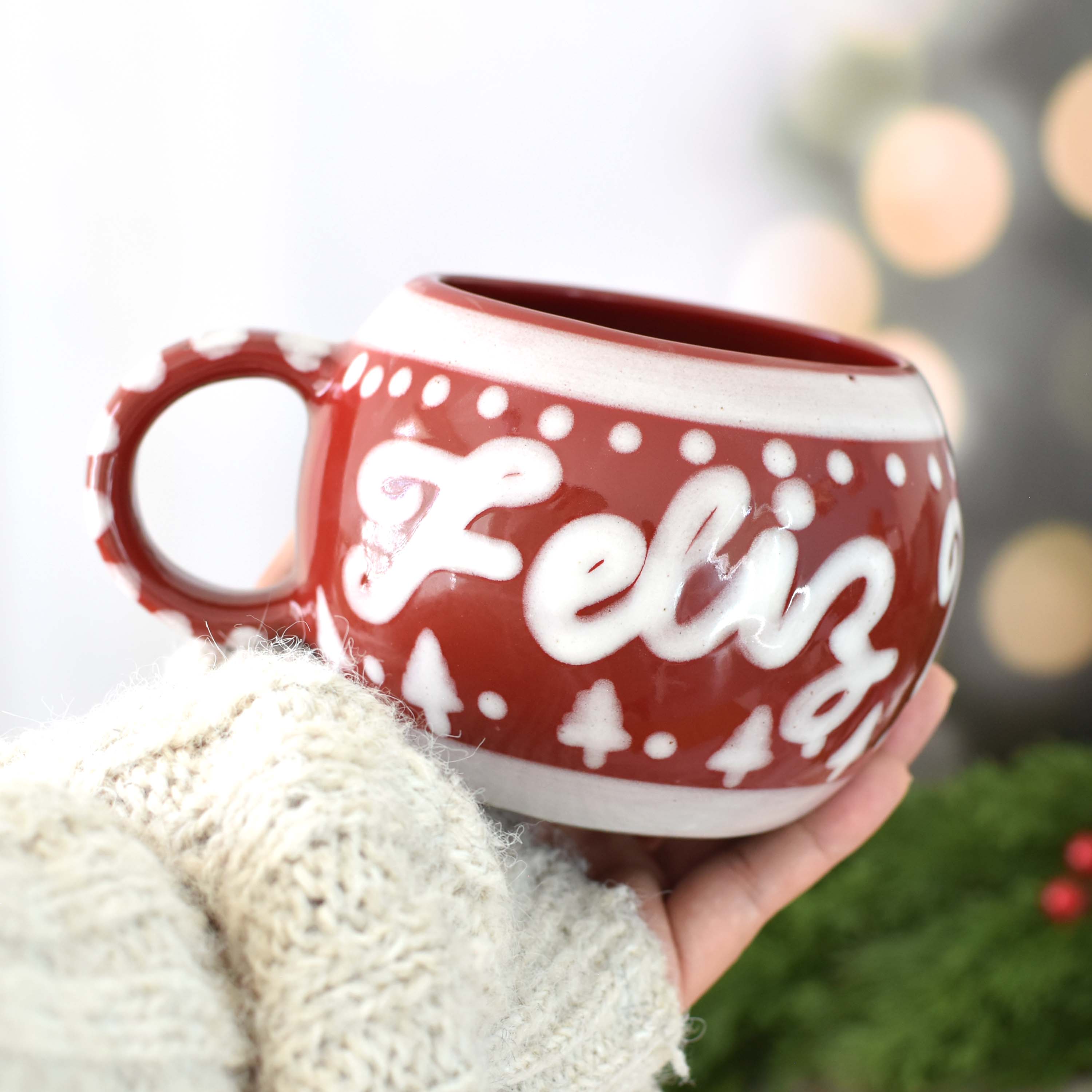Taza Luna "Feliz Navidad"