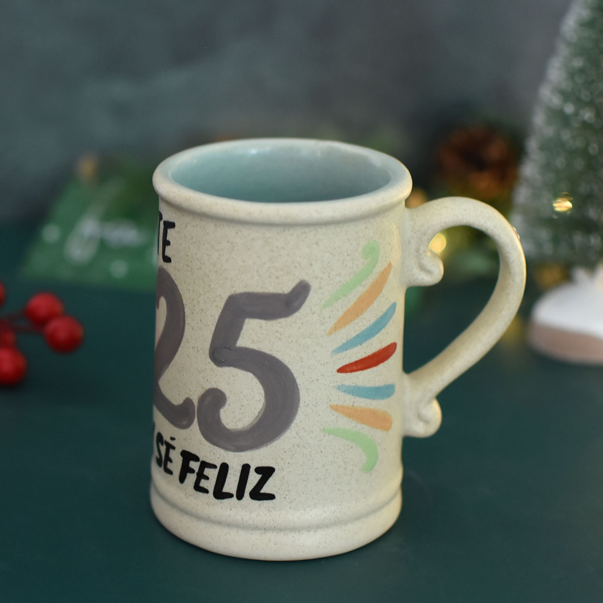 Taza Ajedrez Este 2025 vive, sueña y sé feliz 