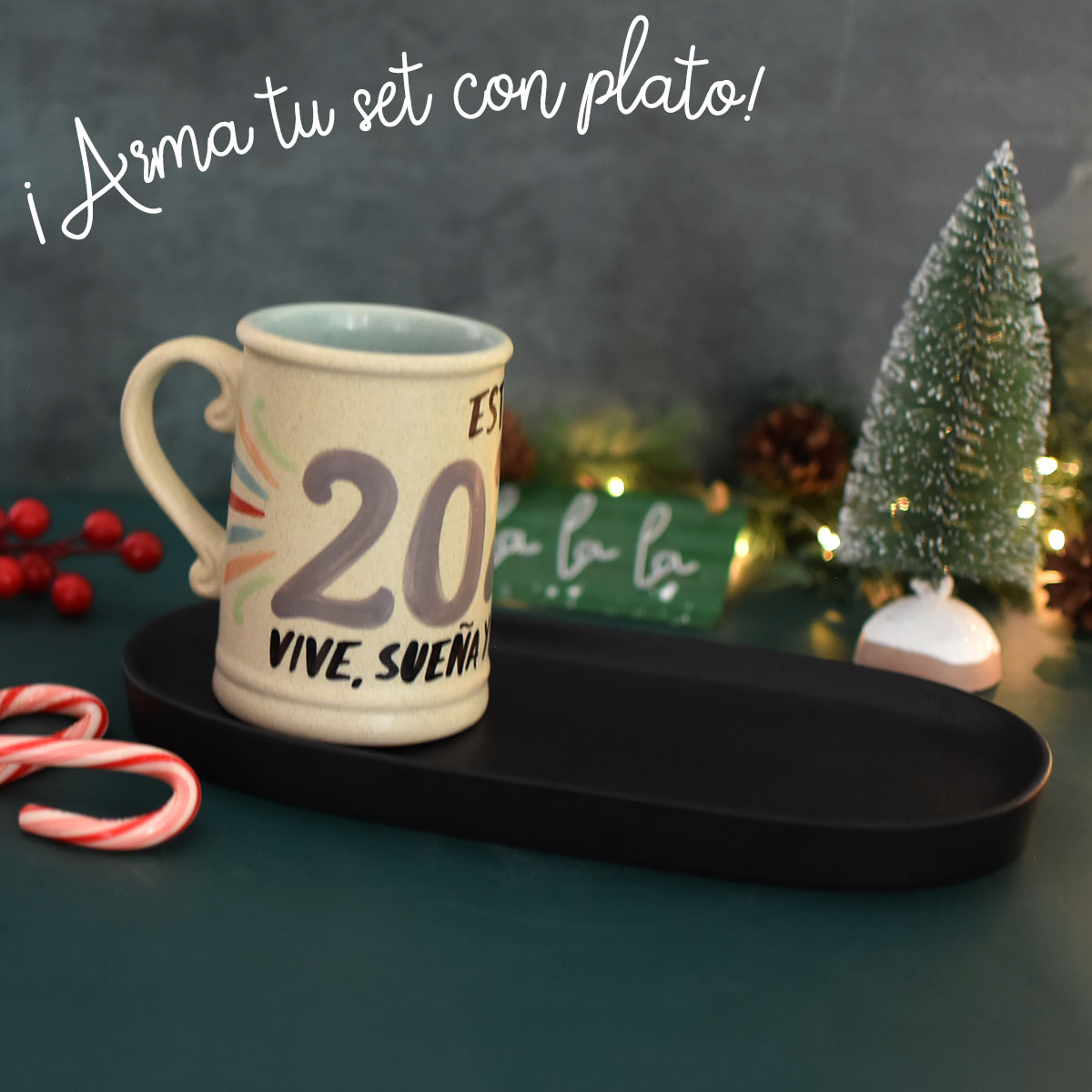 Taza Ajedrez Este 2025 vive, sueña y sé feliz 