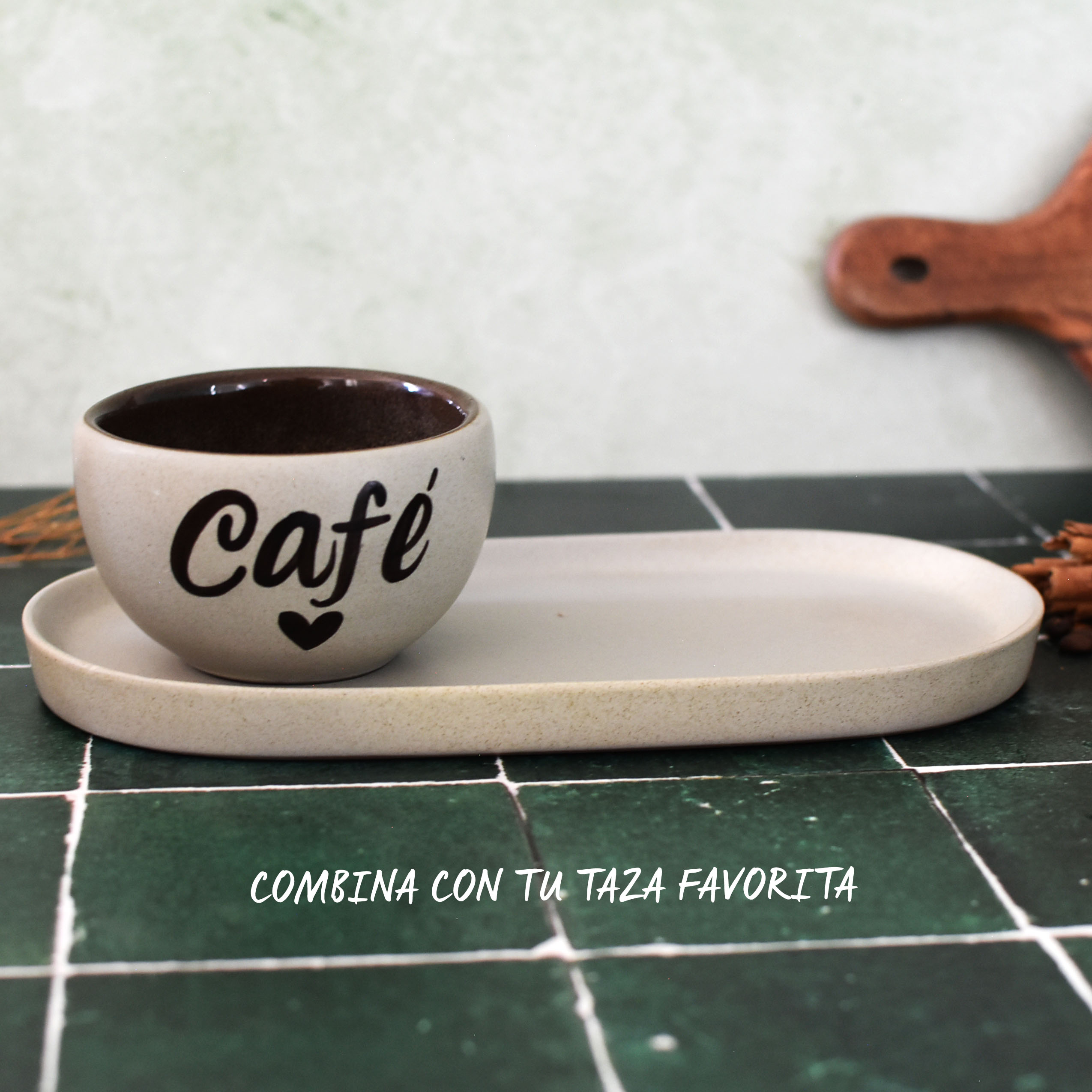 Plato ovalado Plata mate