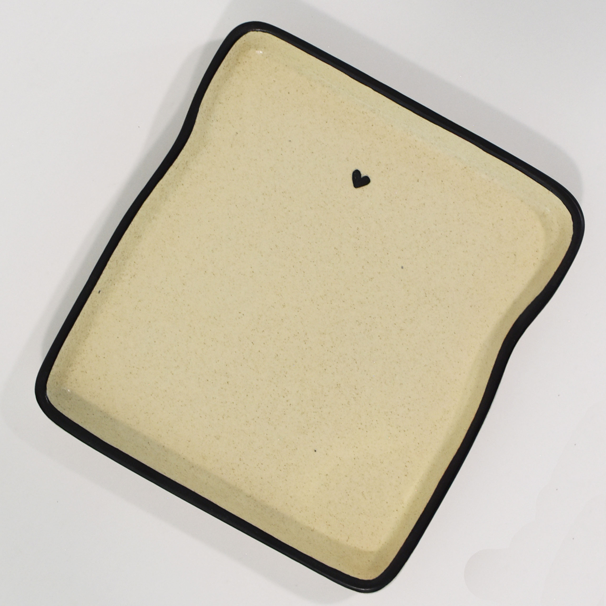 Plato Rebanada de Pan Blanco pecas