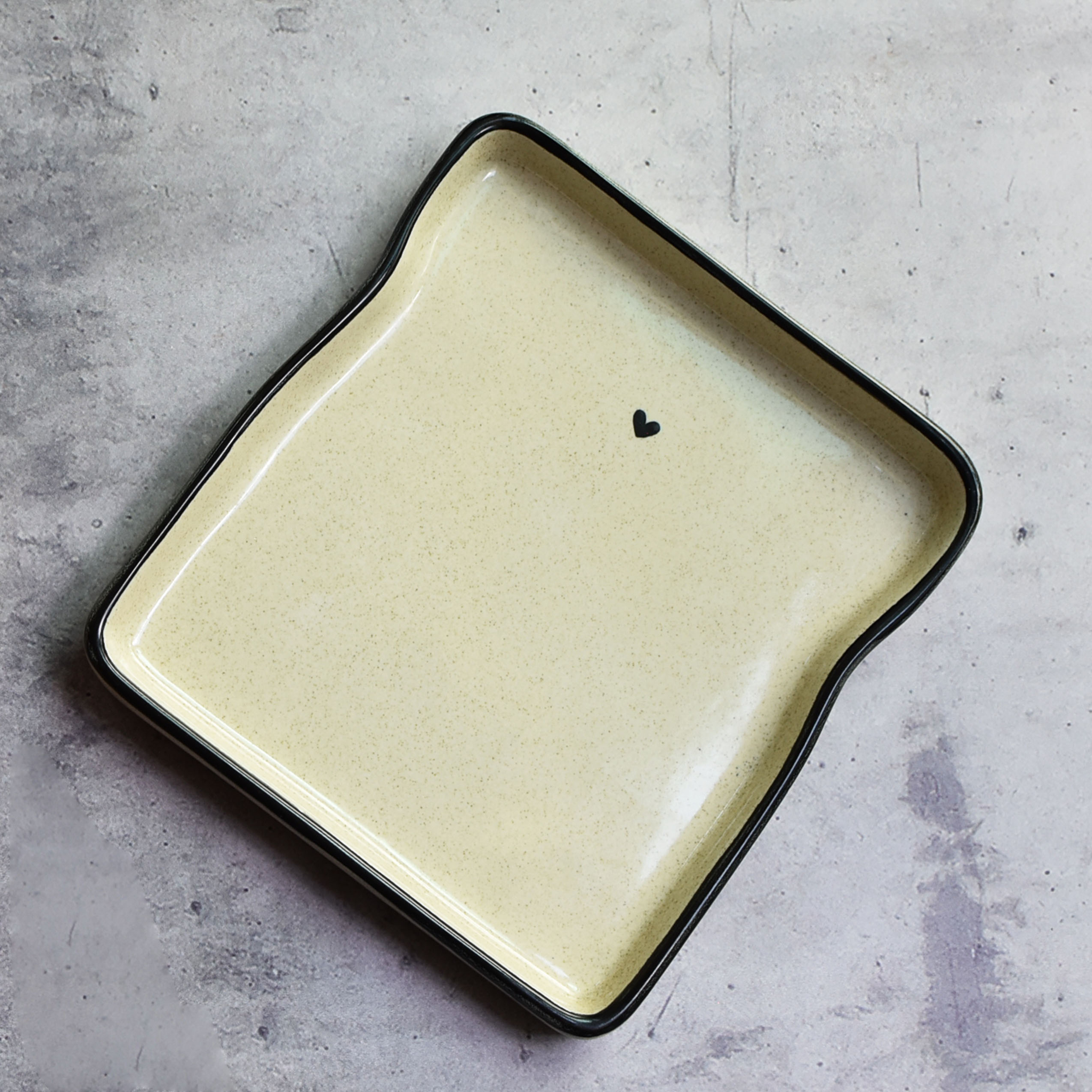 Plato Rebanada de Pan Blanco pecas