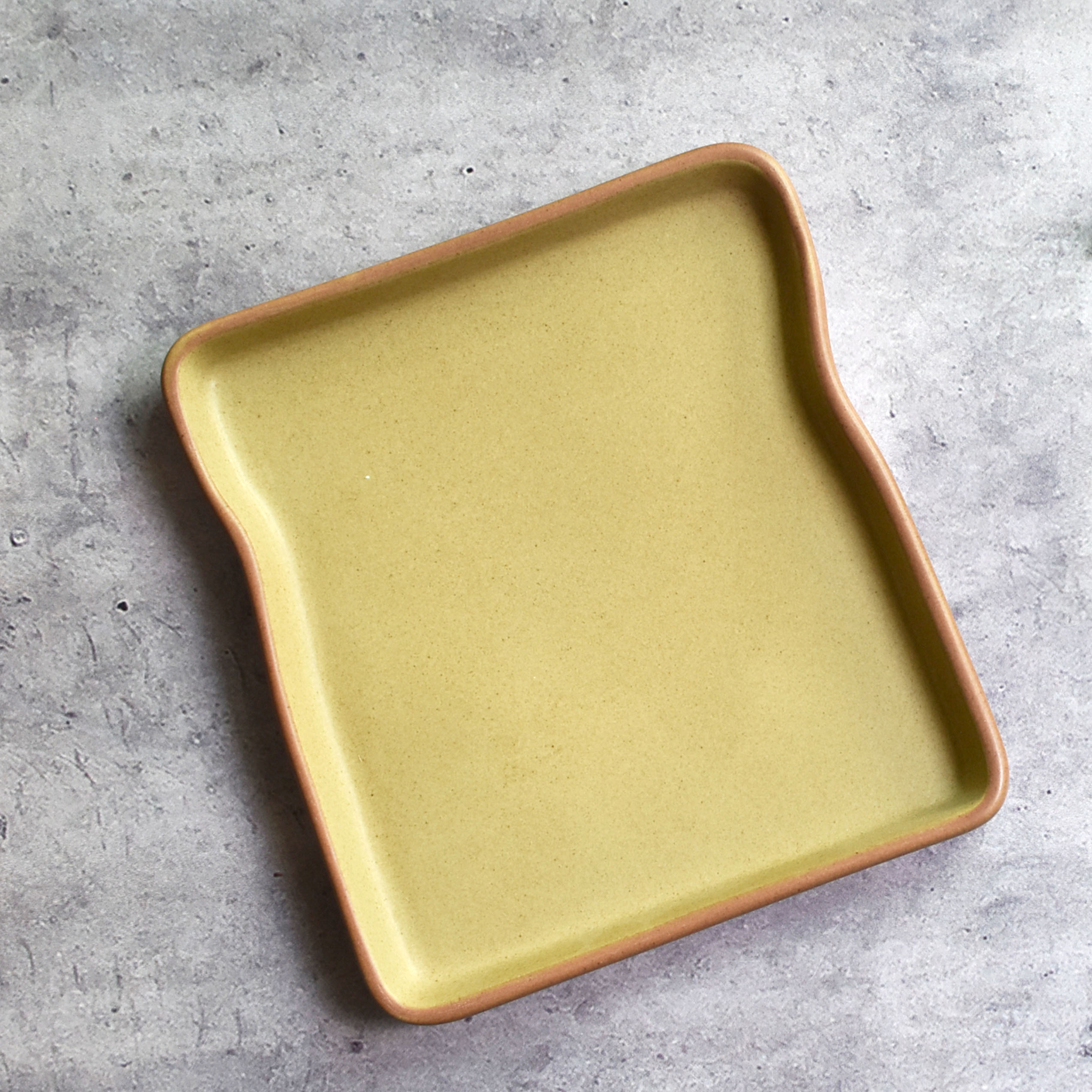 Plato Rebanada de Pan - Vainilla