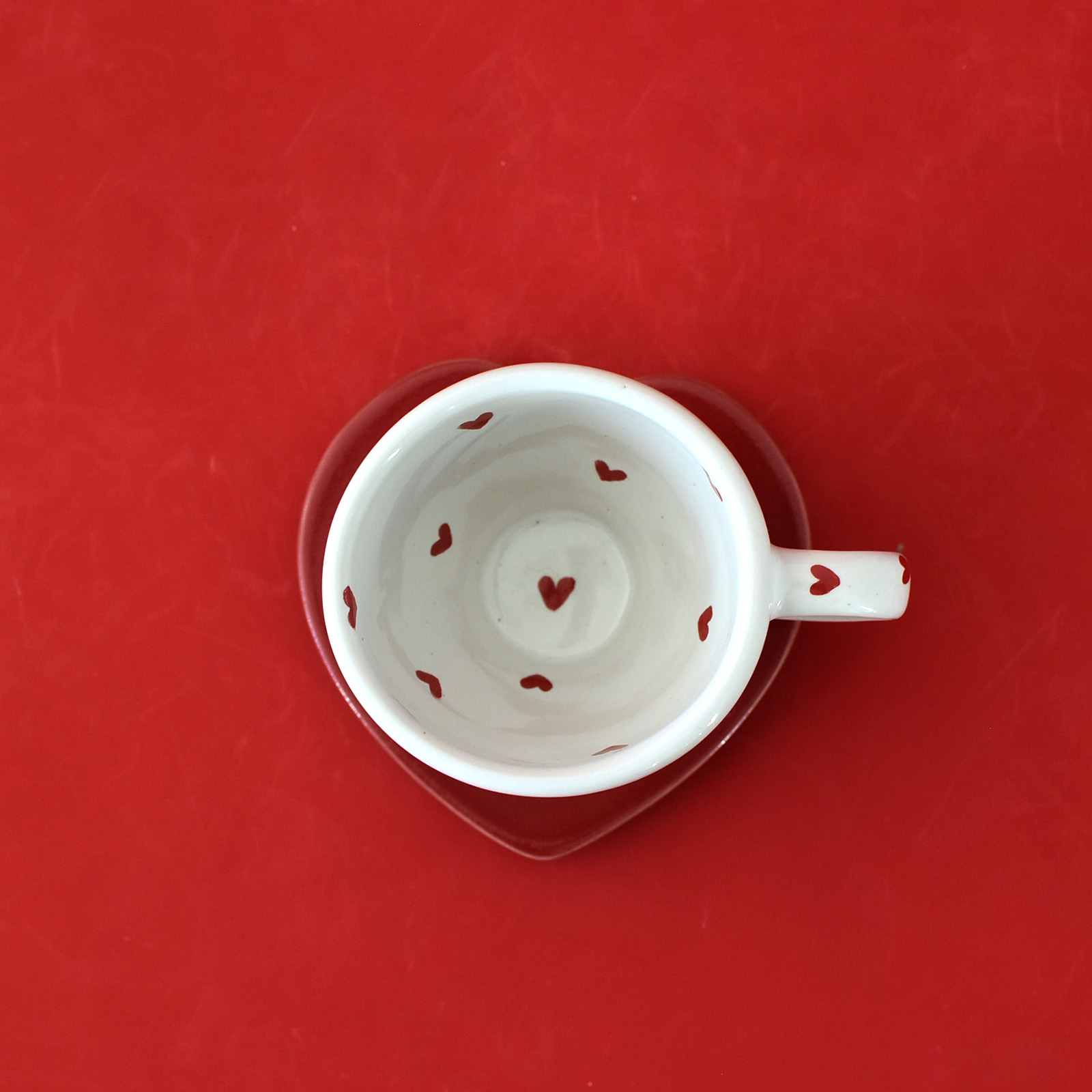 Set Copita "Corazones rojos"