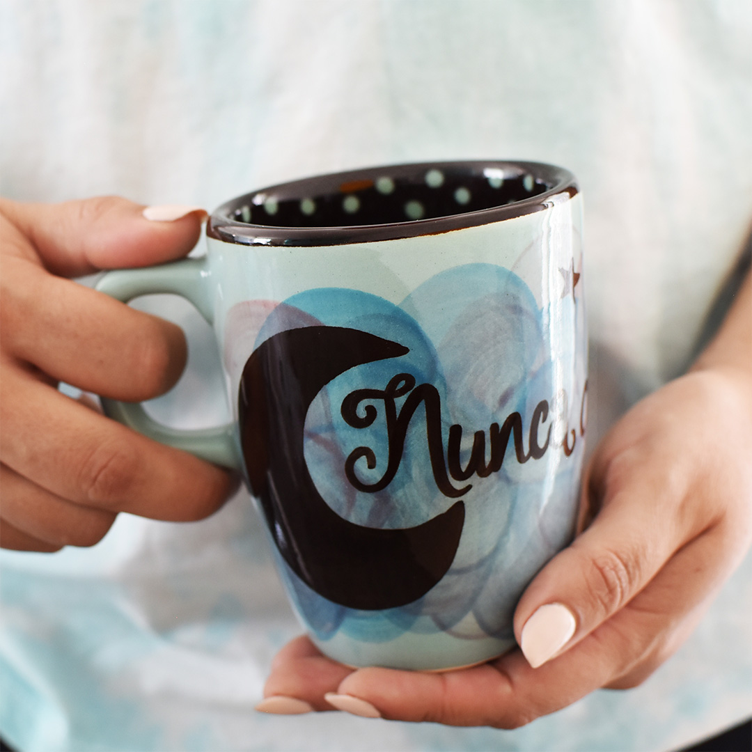 Taza Capuchino "Nunca dejes de soñar"