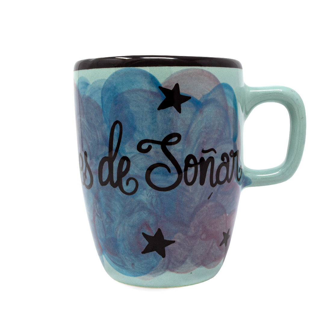 Taza Capuchino "Nunca dejes de soñar"