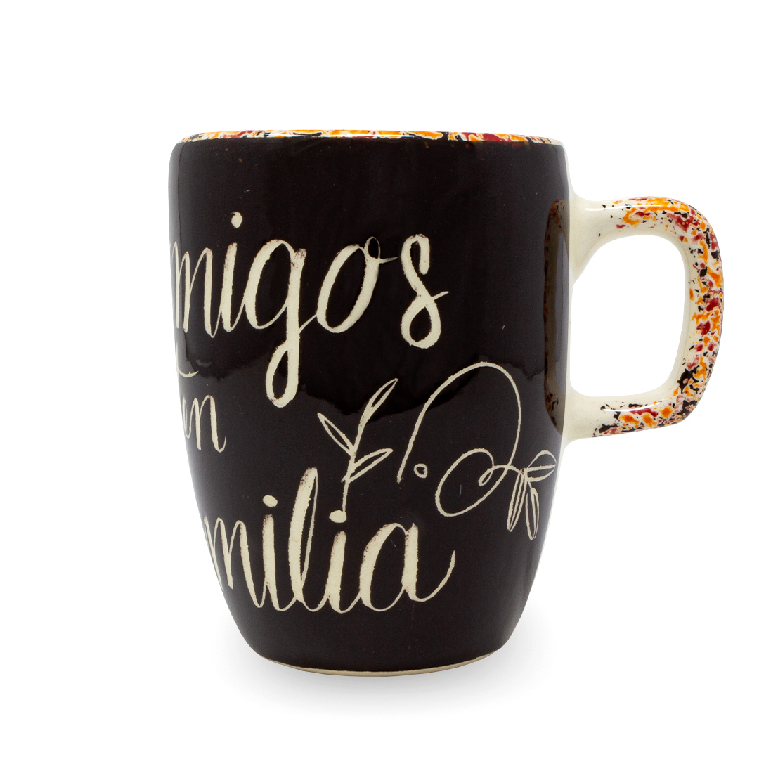 Taza Capuchino "Para esos amigos que se convierten en familia"