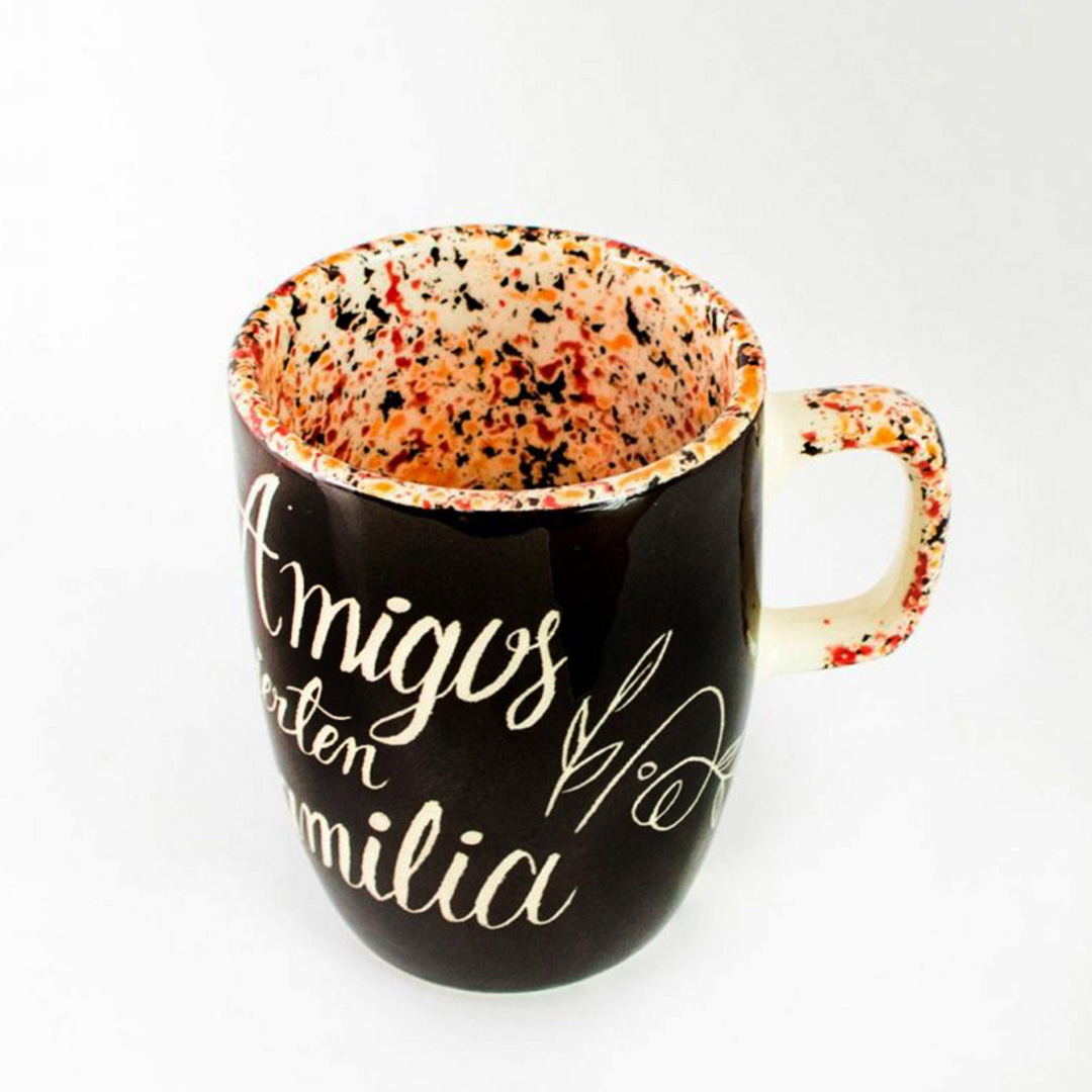 Taza Capuchino "Para esos amigos que se convierten en familia"