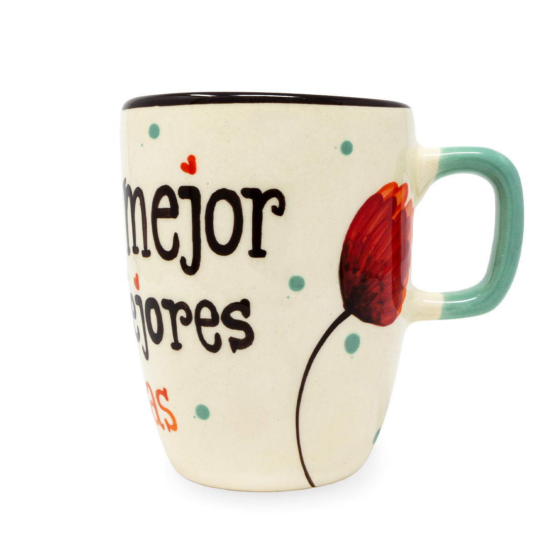 Taza Capuchino "Para la mejor de las mejores amigas"