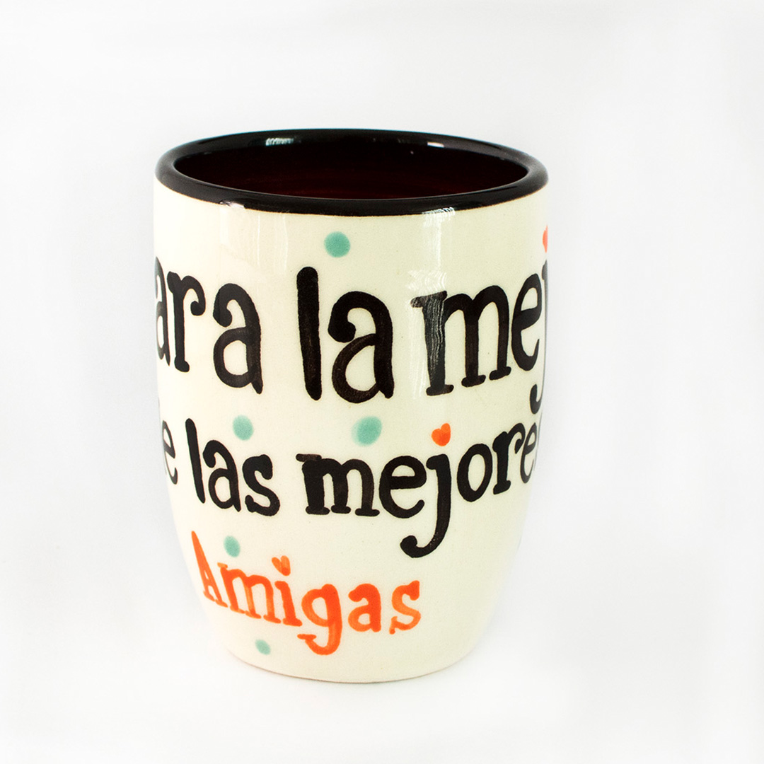 Taza Capuchino "Para la mejor de las mejores amigas"