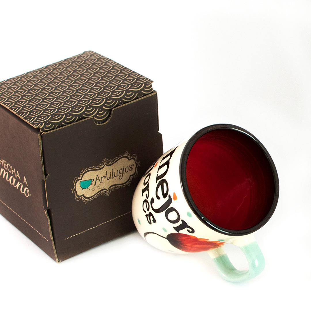 Taza Capuchino "Para la mejor de las mejores amigas"