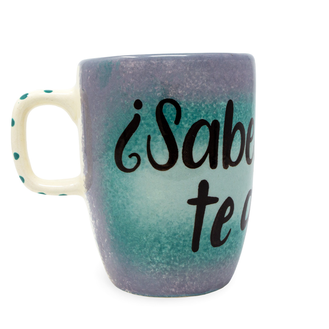 Taza Capuchino "Sabes cuánto te quiero... Te quiero hasta la luna"