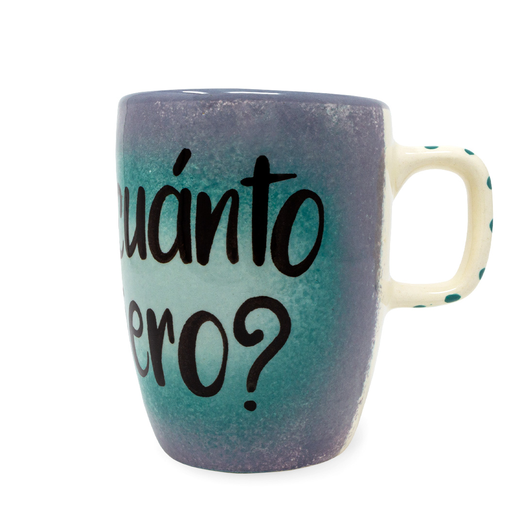 Taza Capuchino "Sabes cuánto te quiero... Te quiero hasta la luna"