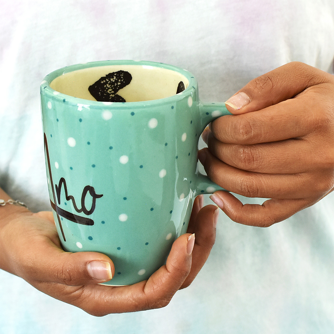 Taza Capuchino "Te amo"