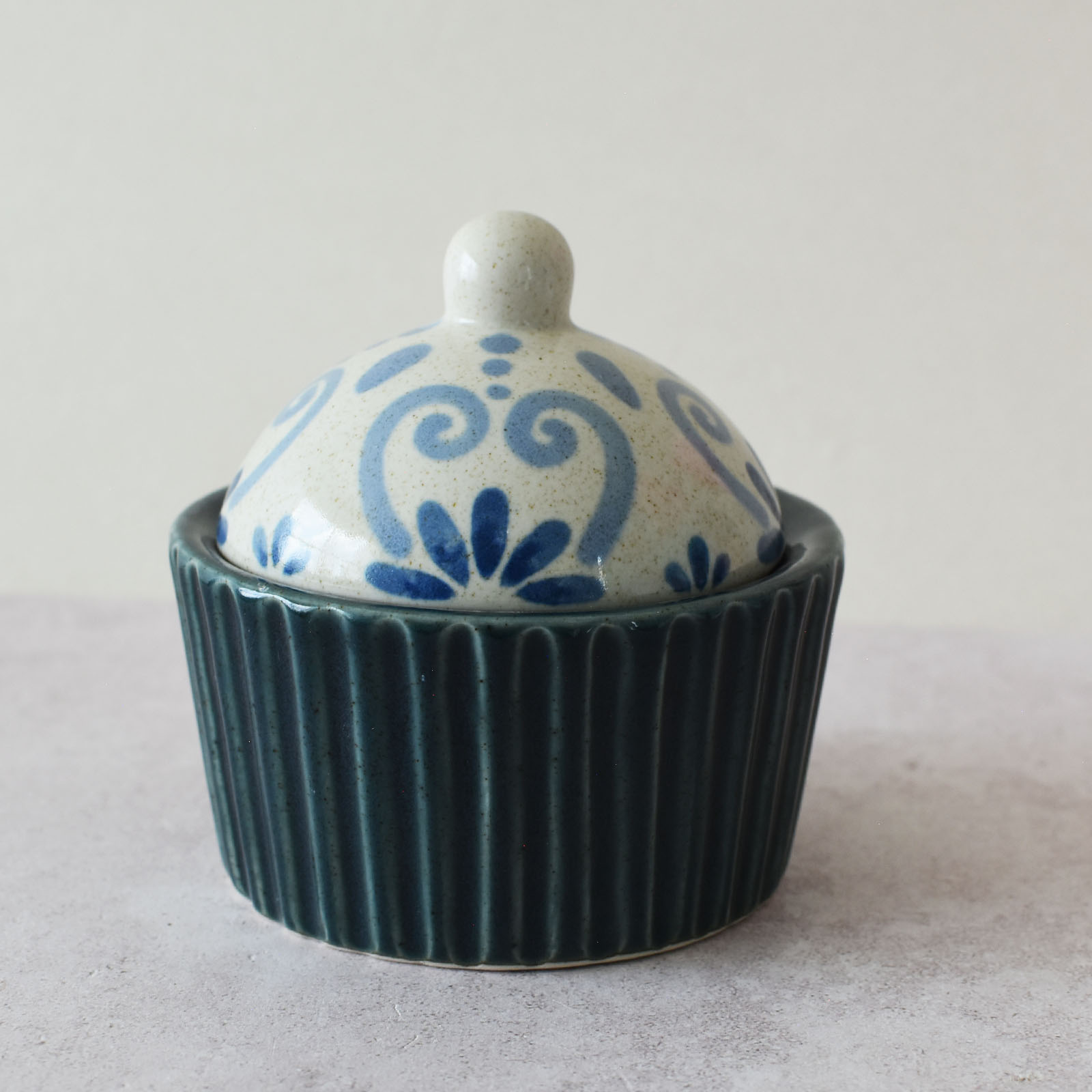 Panquecito Azul-Vintage
