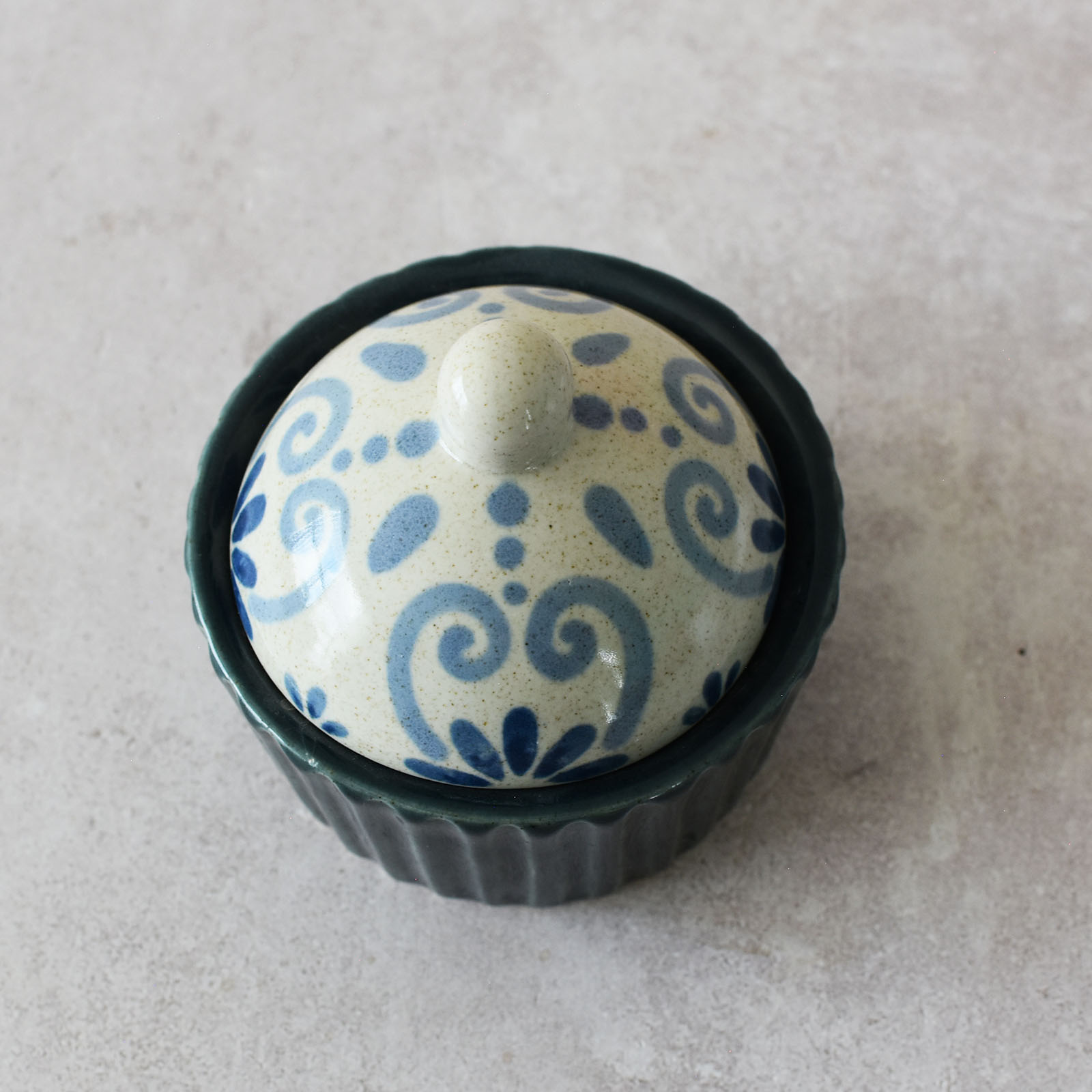 Panquecito Azul-Vintage