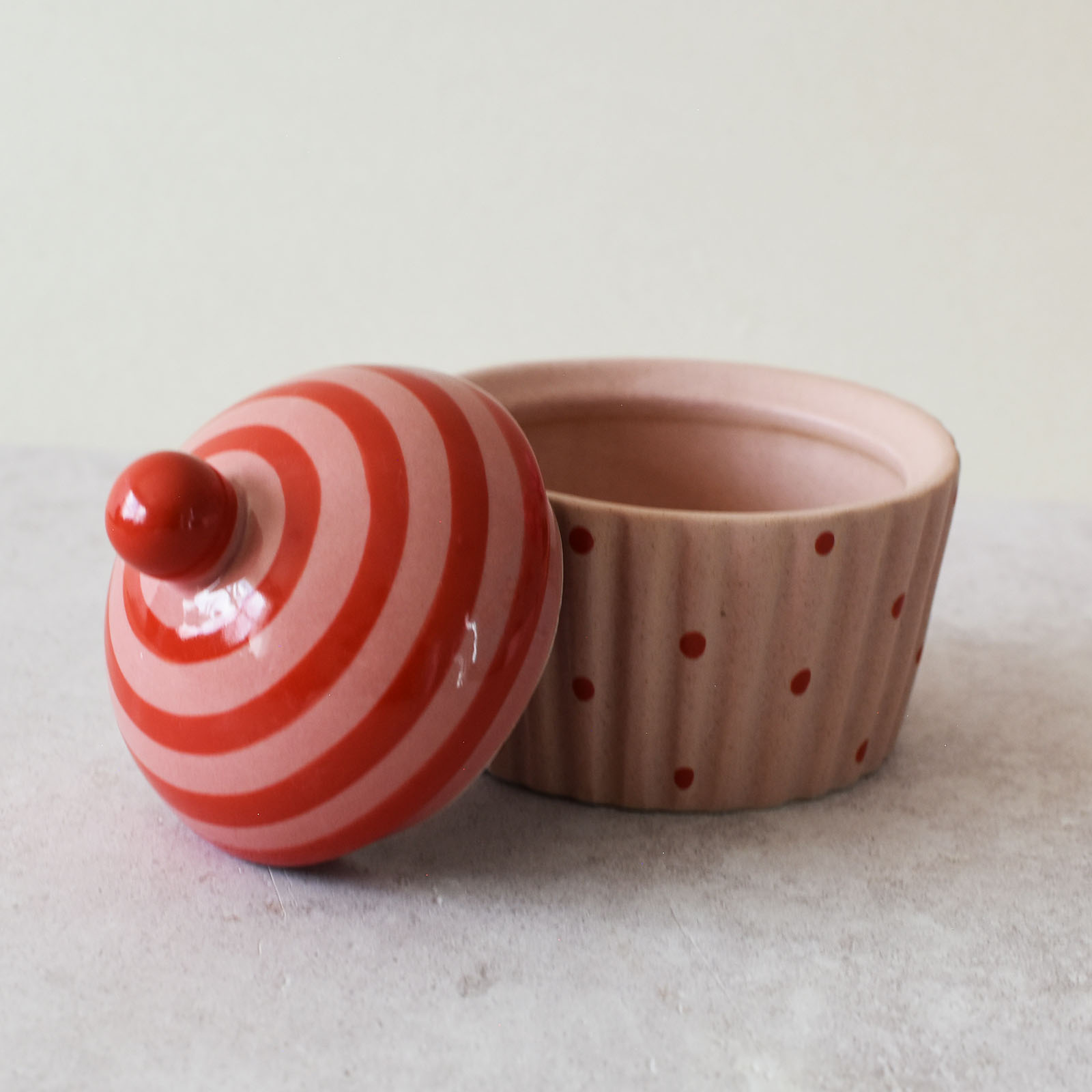 Panquecito Caramelo-Rojo