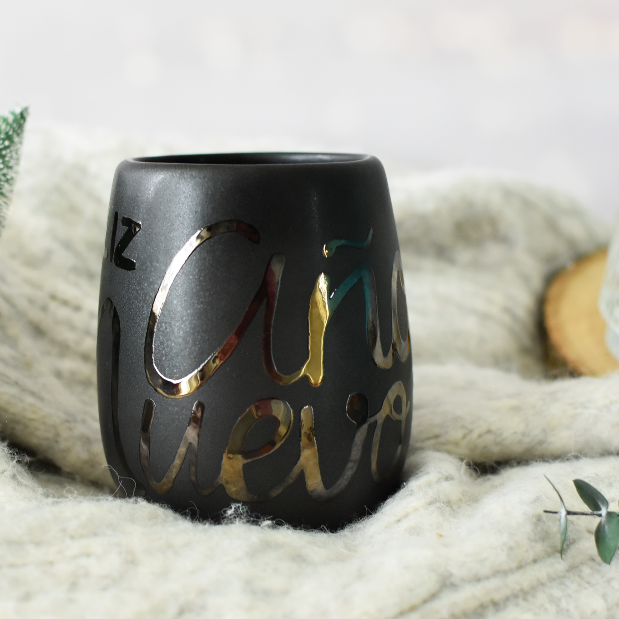 Taza Almendra "Feliz Año Nuevo"