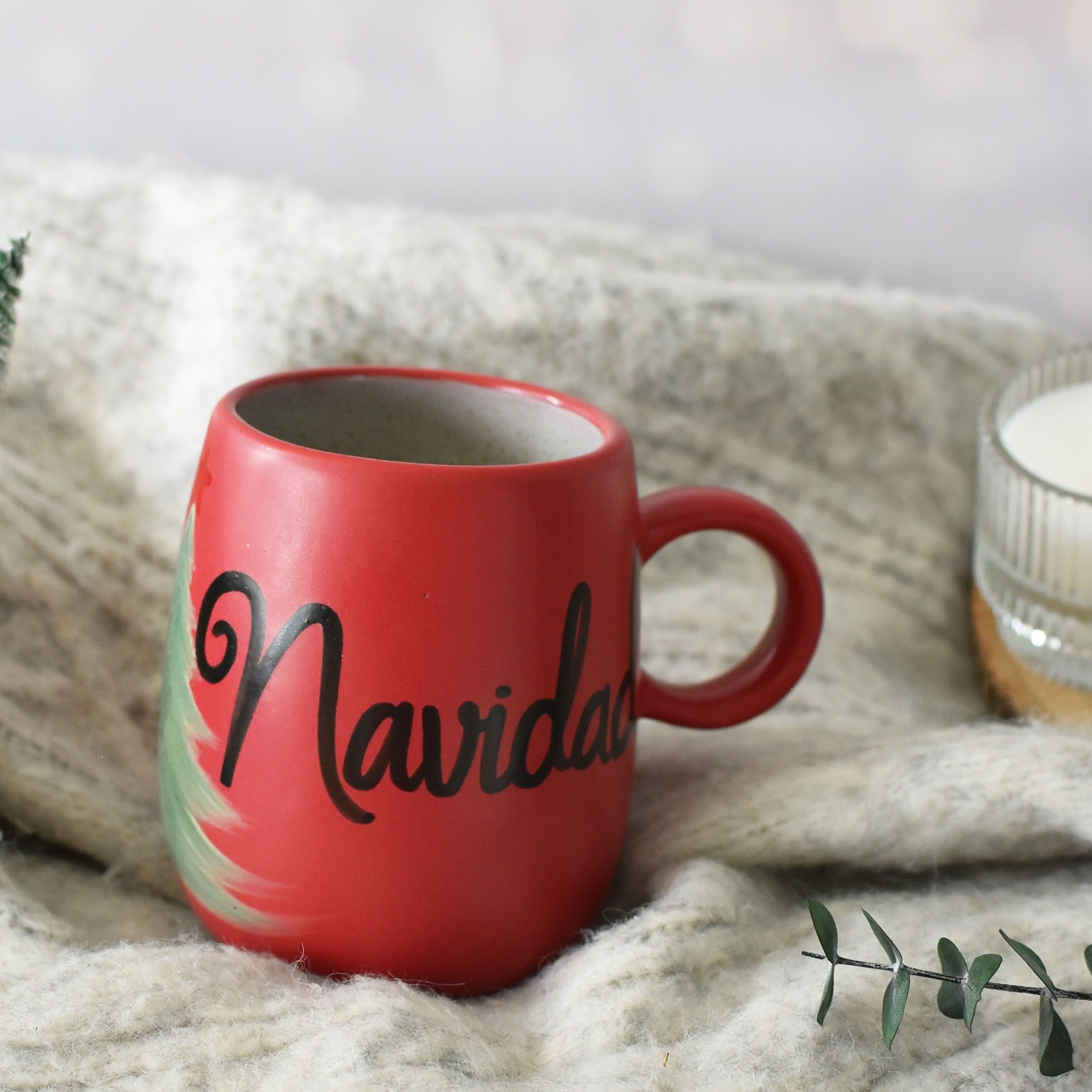 Taza Almendra "Feliz Navidad"