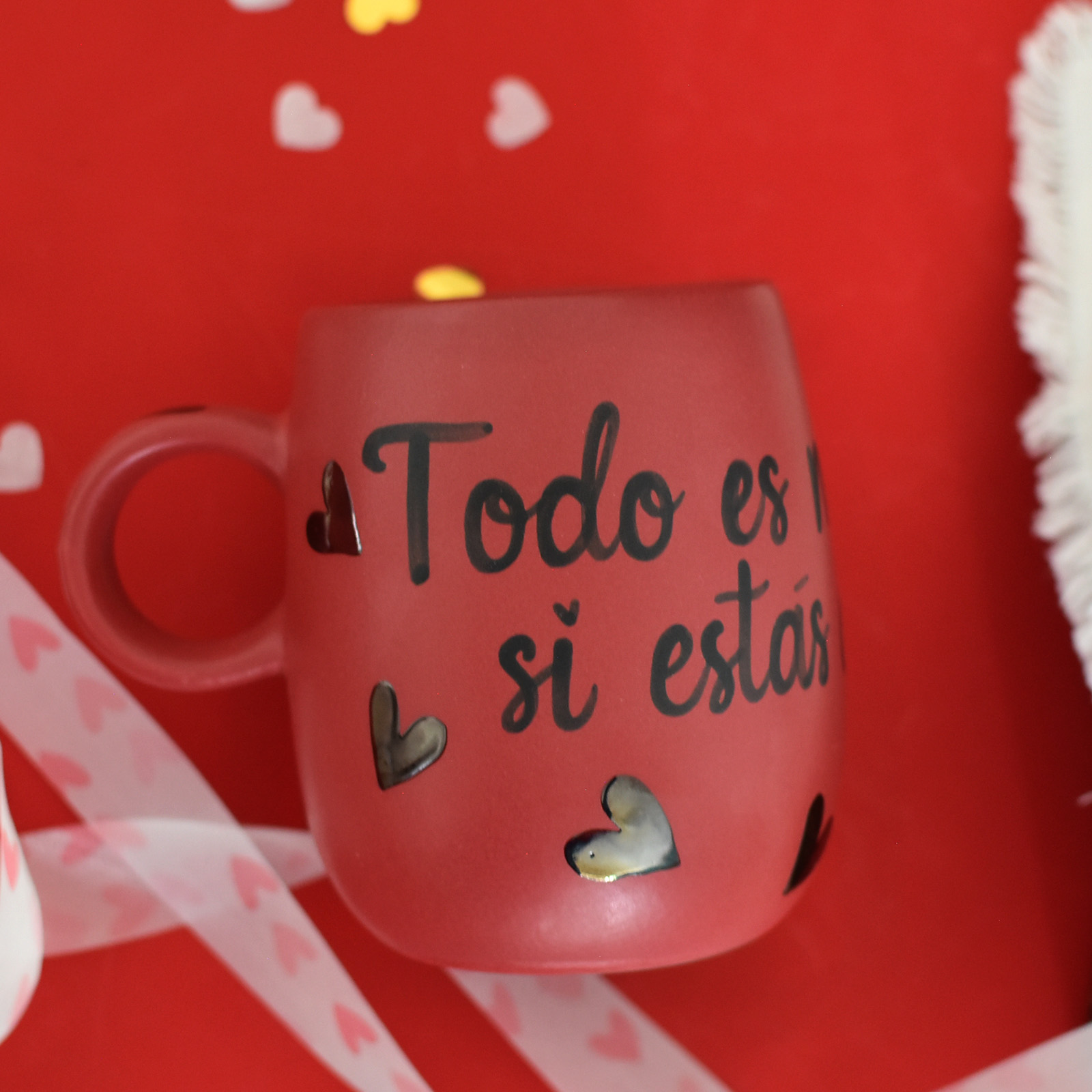 Taza Almendra "Todo es más bonito si estás conmigo"