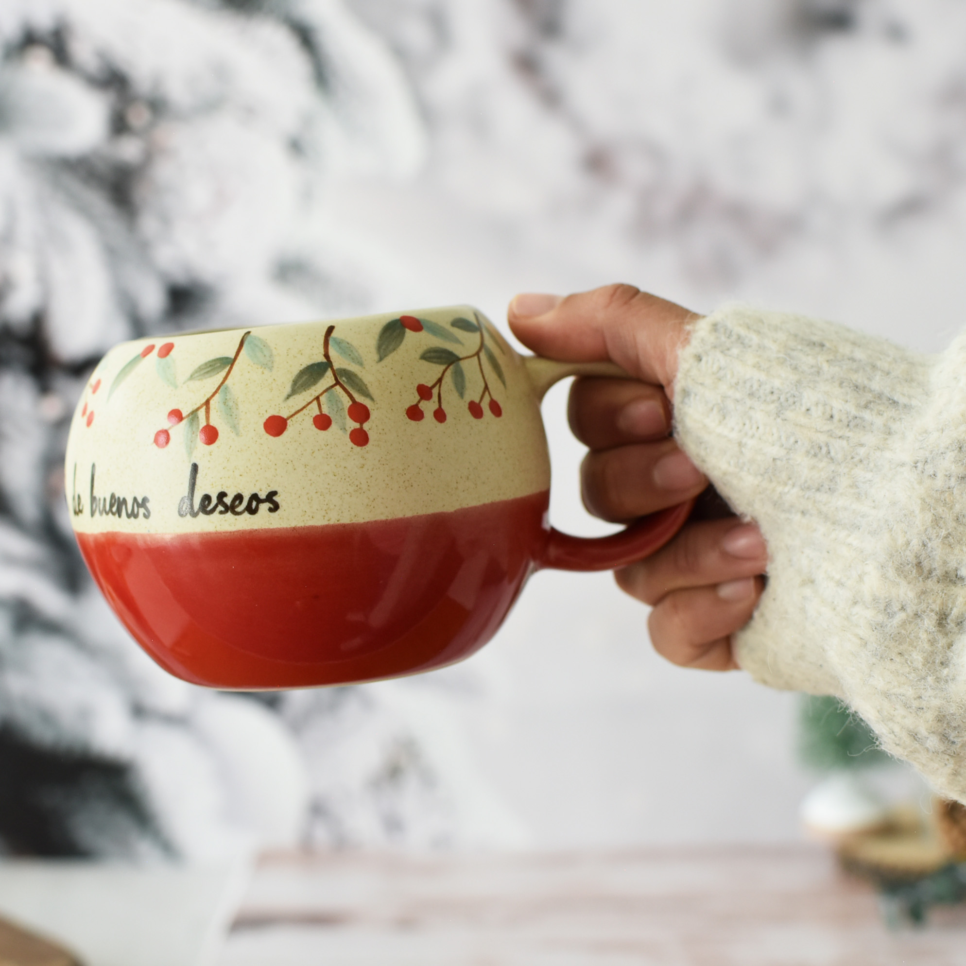 Taza Luna "Una taza llenita de buenos deseos"