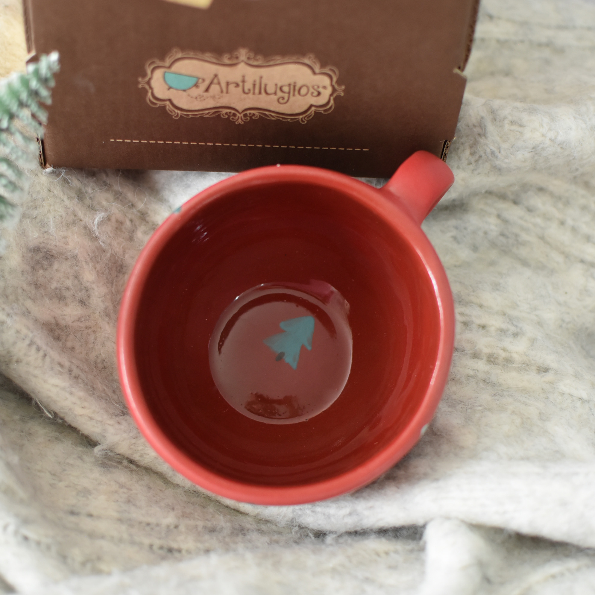 Taza Latte "Que la magia de la Navidad te llene de felicidad"