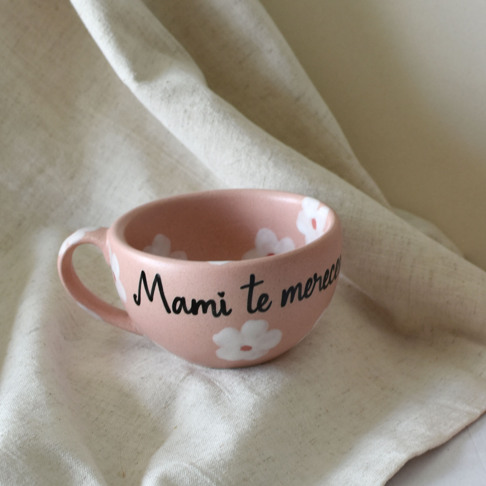 Taza Latte "Mami te mereces todo lo bonito"