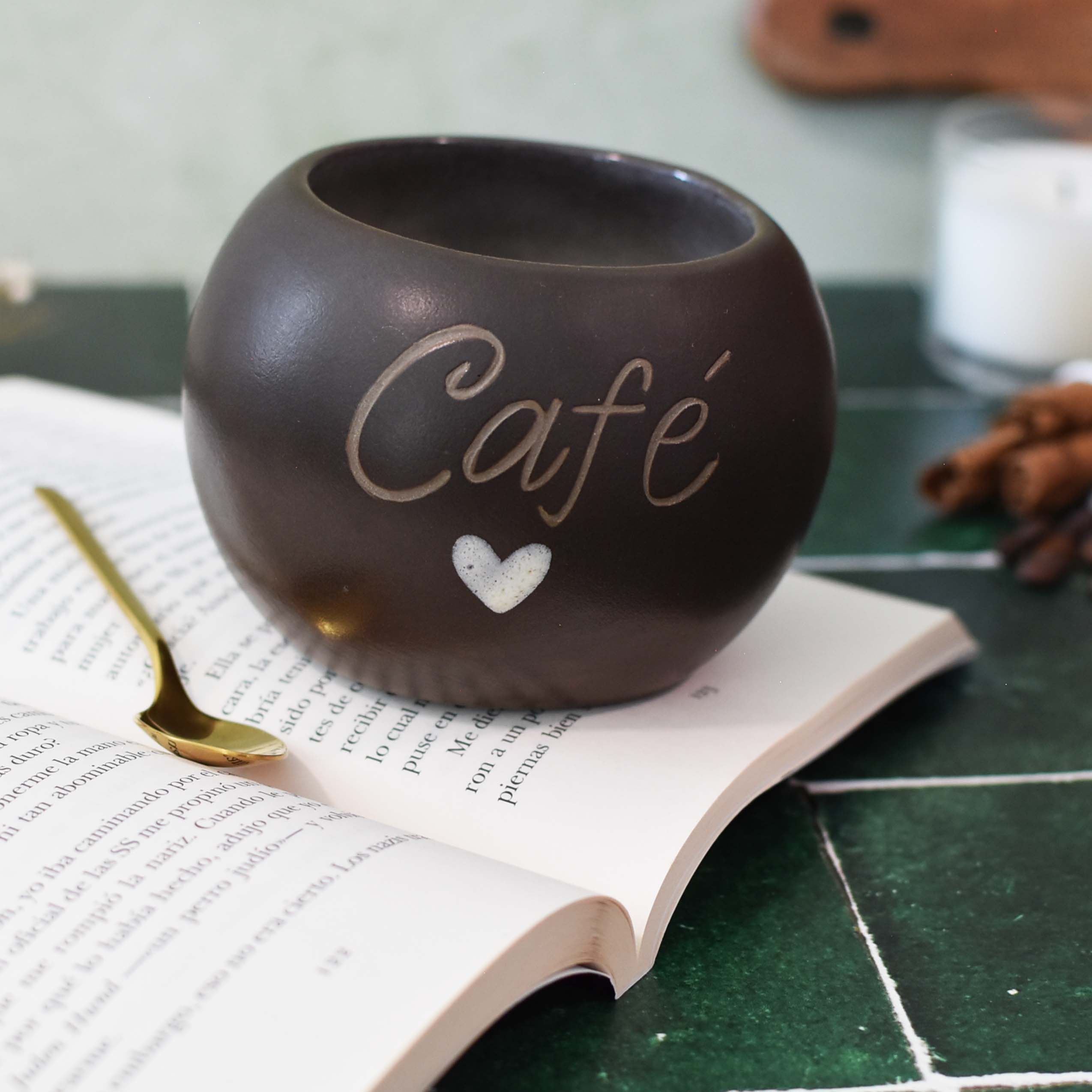 Taza Luna "Café"