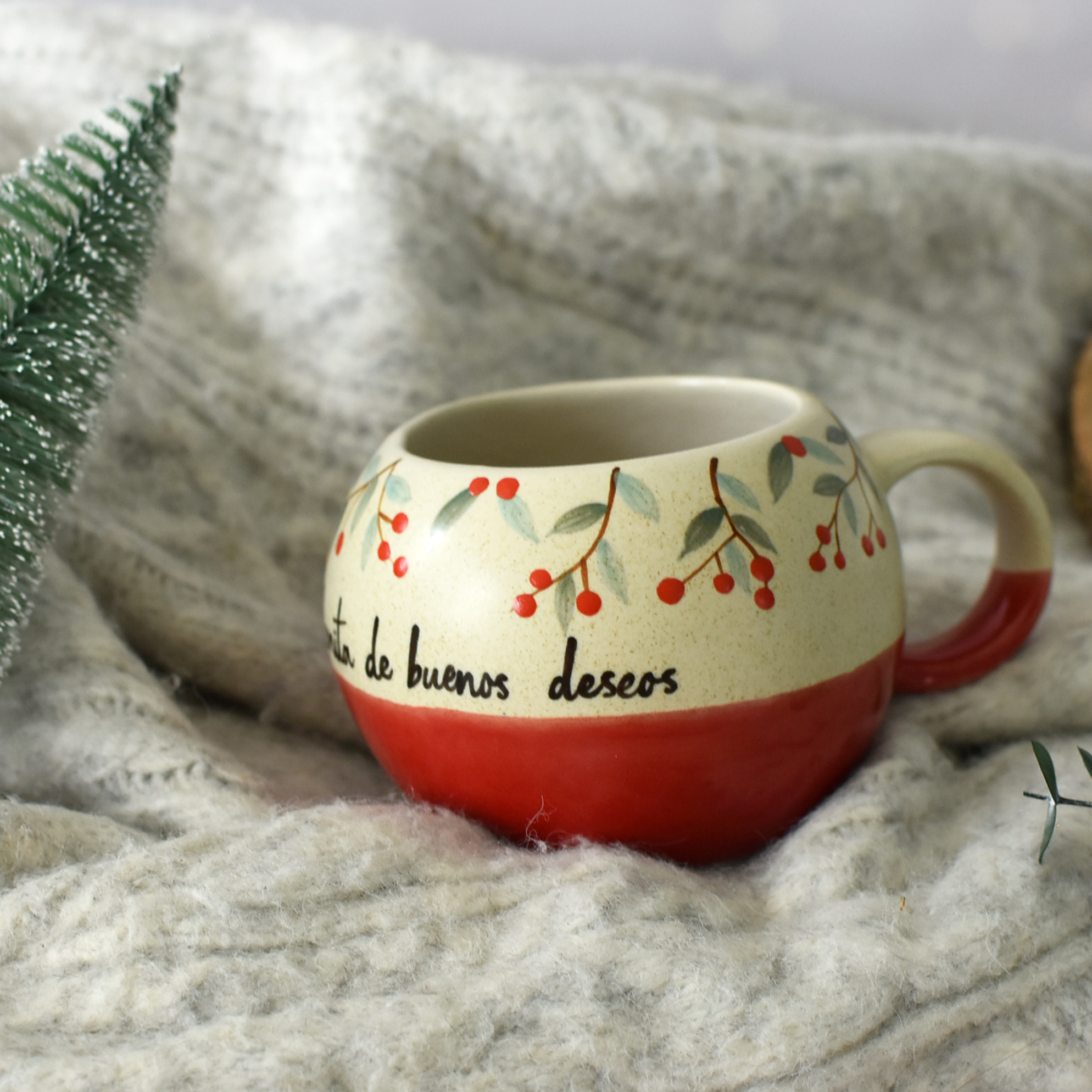 Taza Luna "Una taza llenita de buenos deseos"