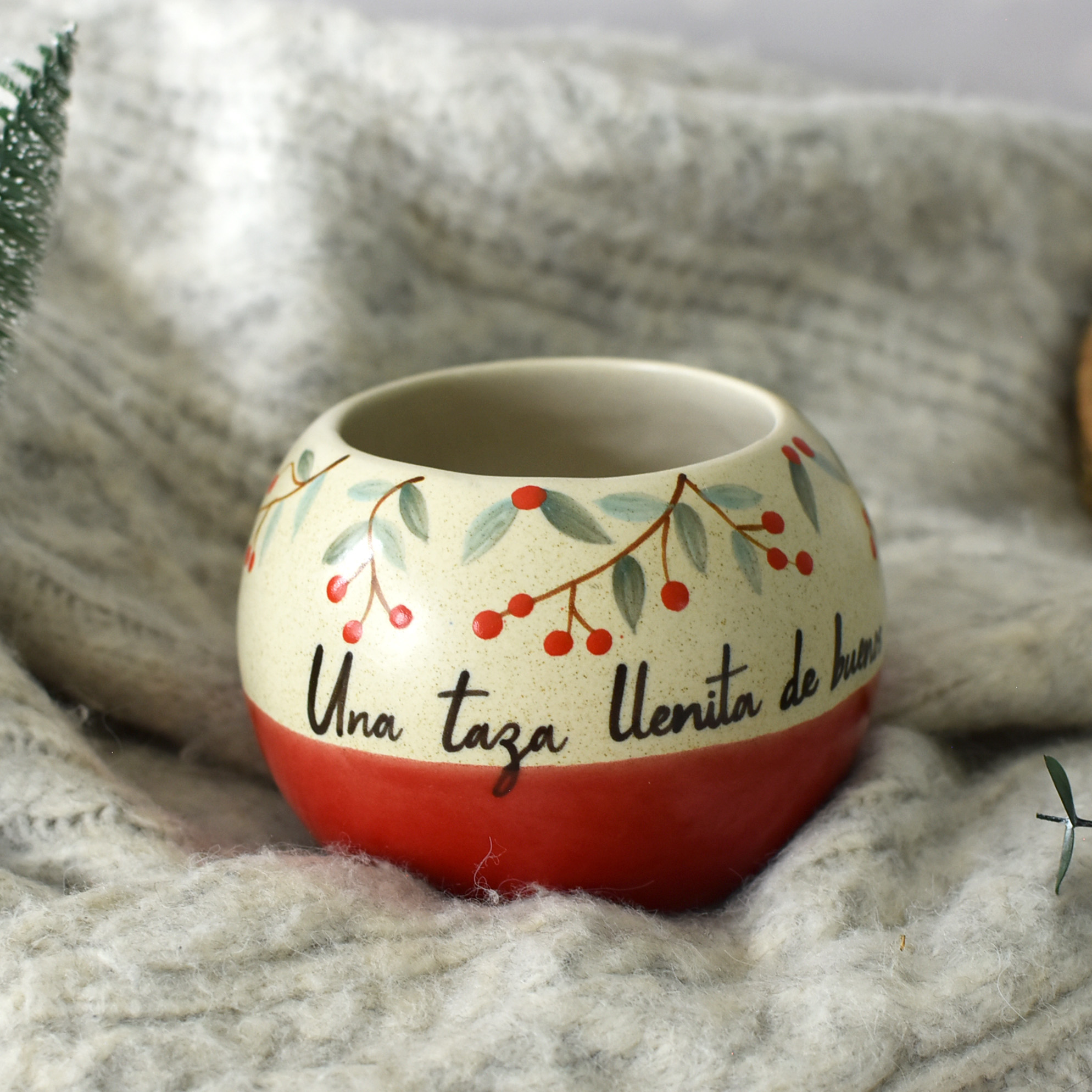 Taza Luna "Una taza llenita de buenos deseos"