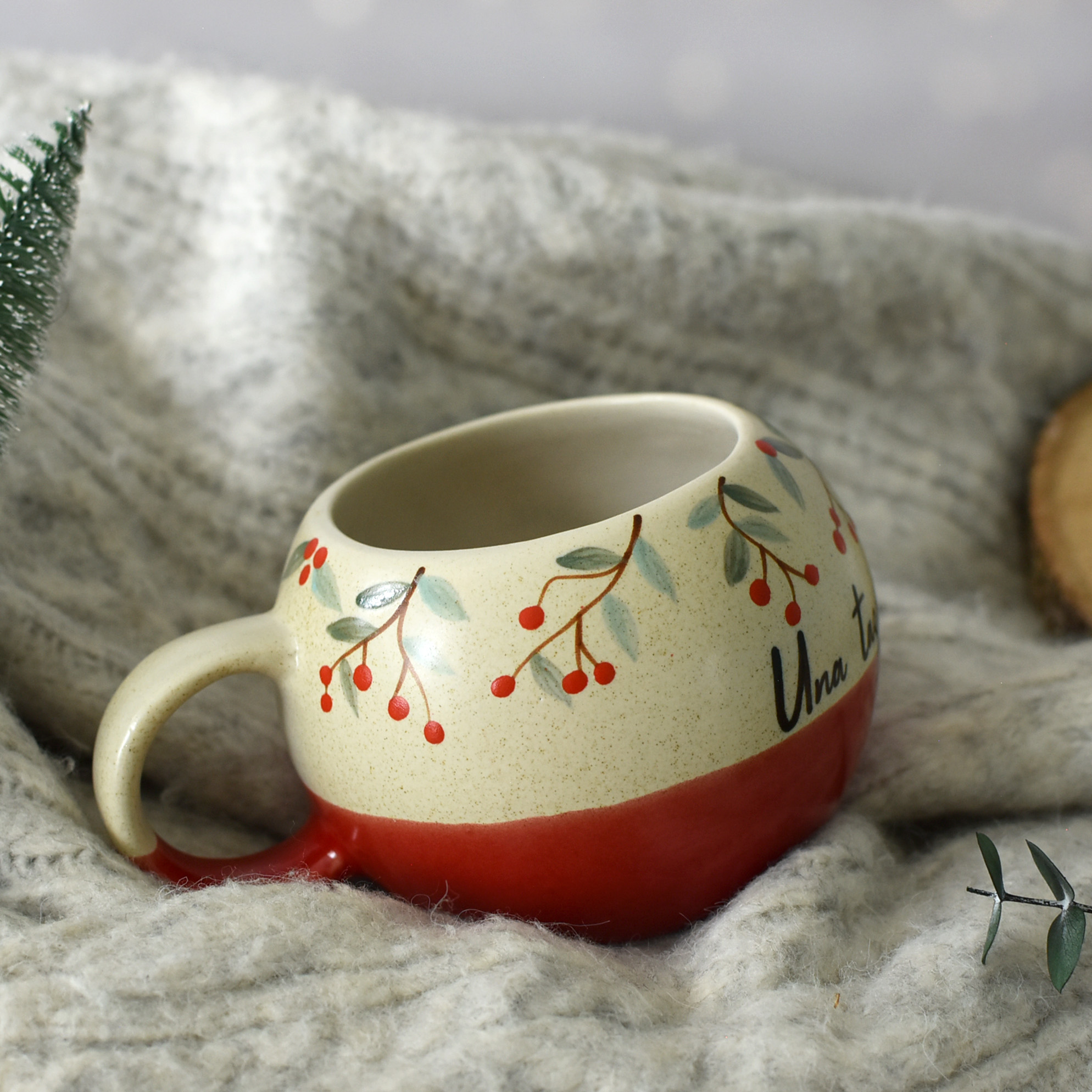 Taza Luna "Una taza llenita de buenos deseos"