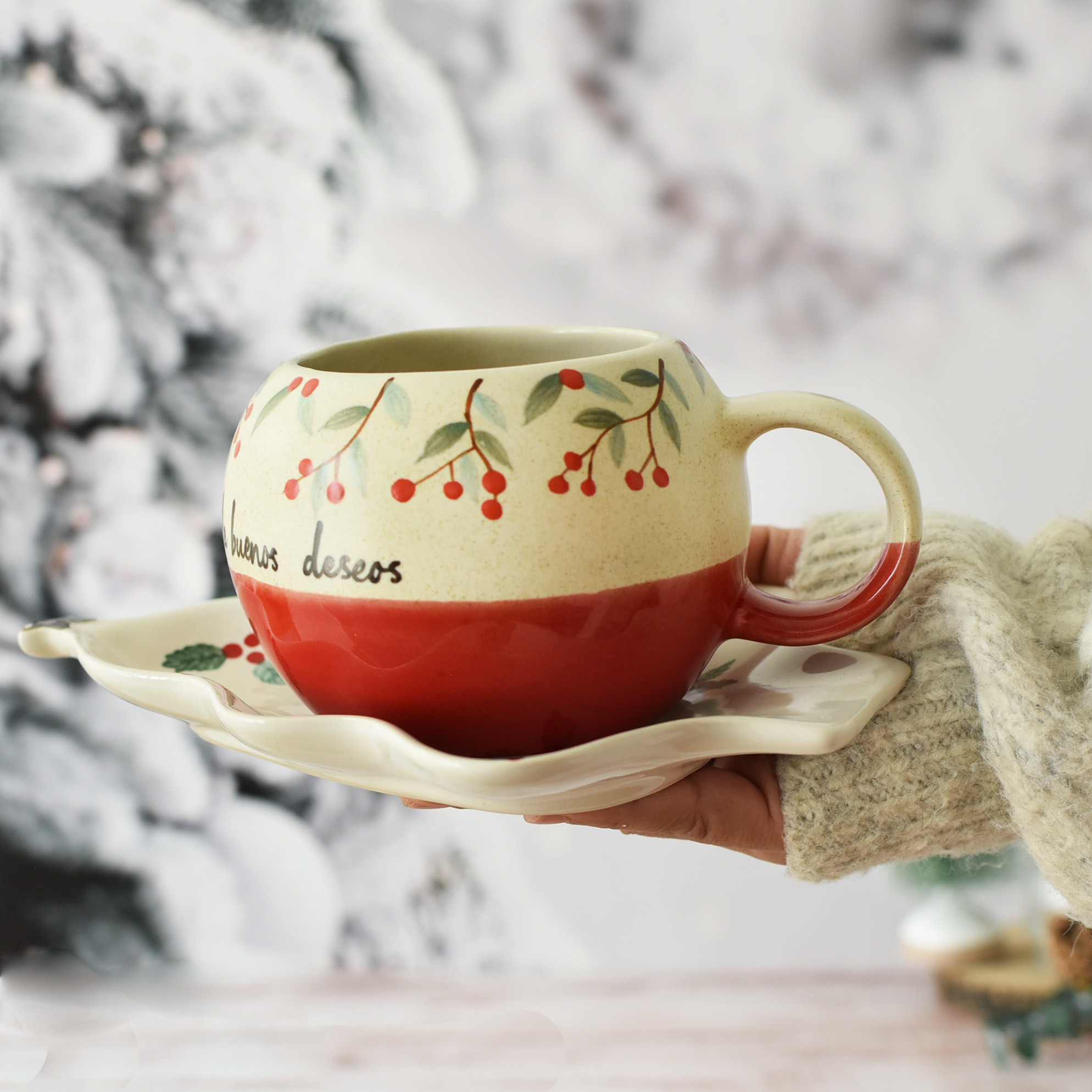 Platito Árbol "Blanco"