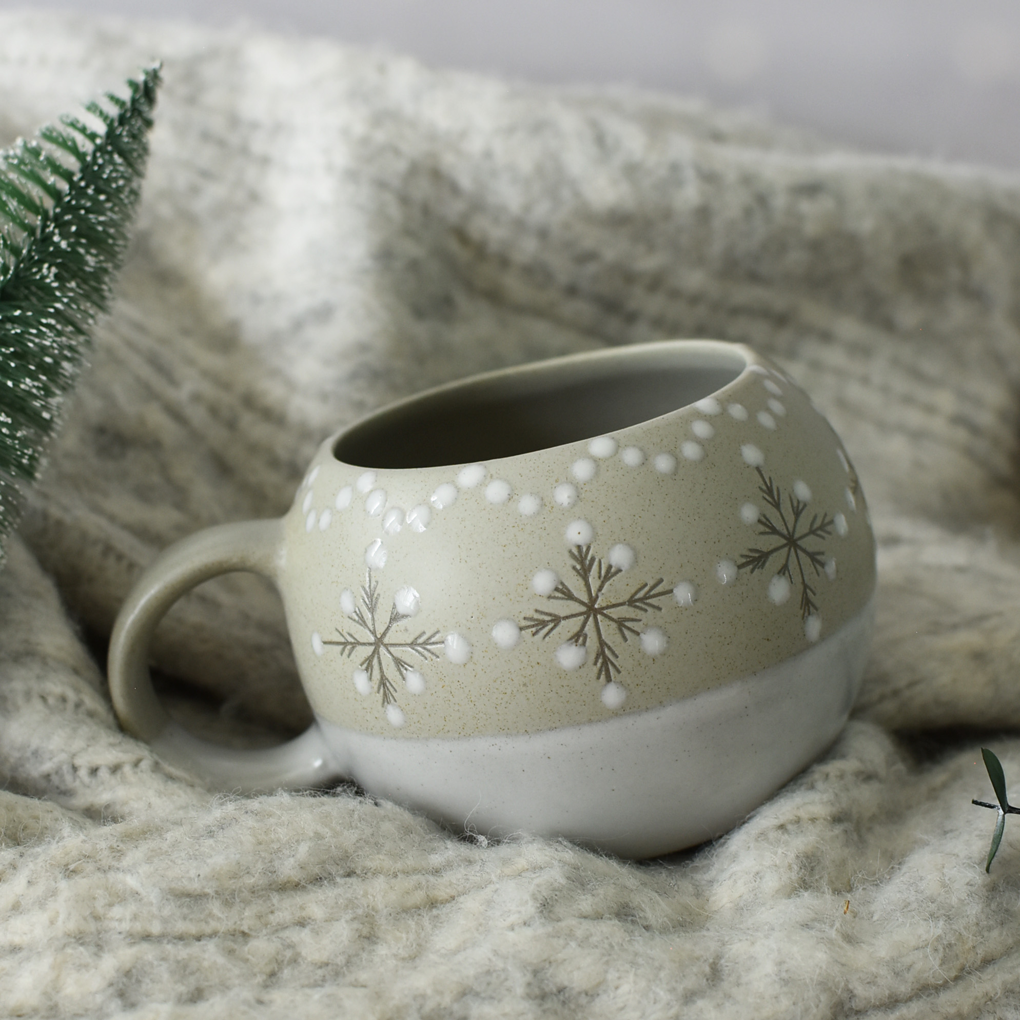 Taza Luna "Felices Fiestas"