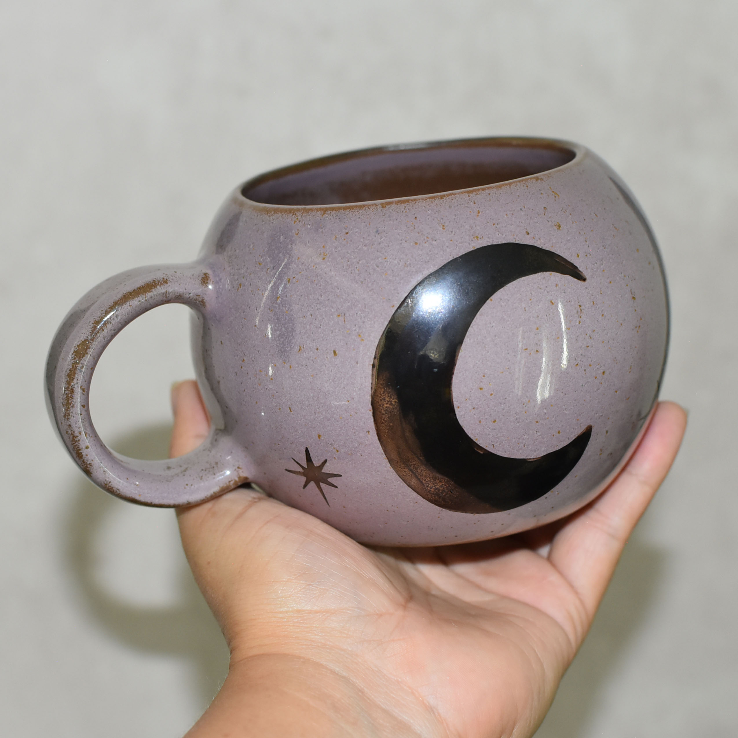 Taza Lunática Luna "Morada"