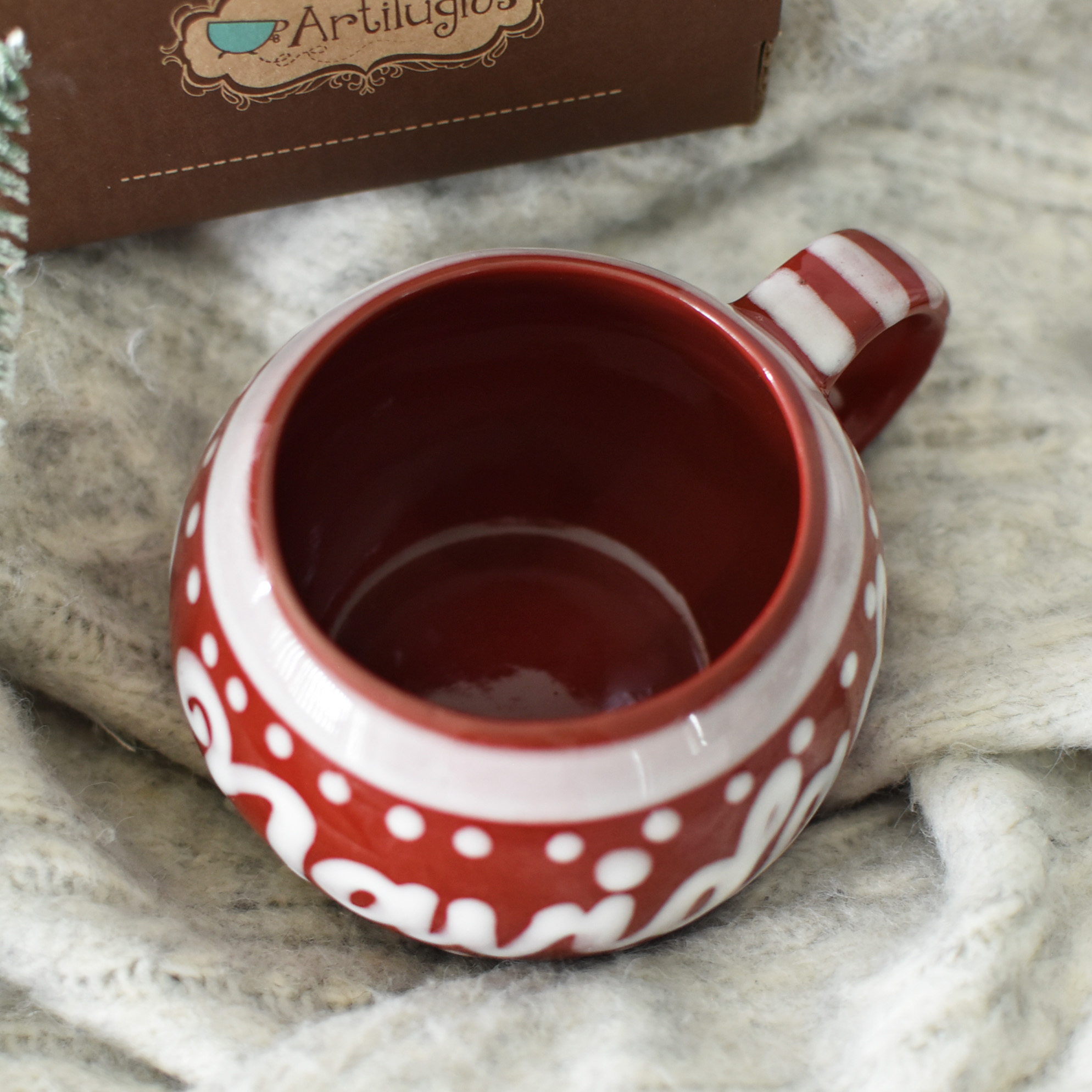 Taza Luna "Feliz Navidad"