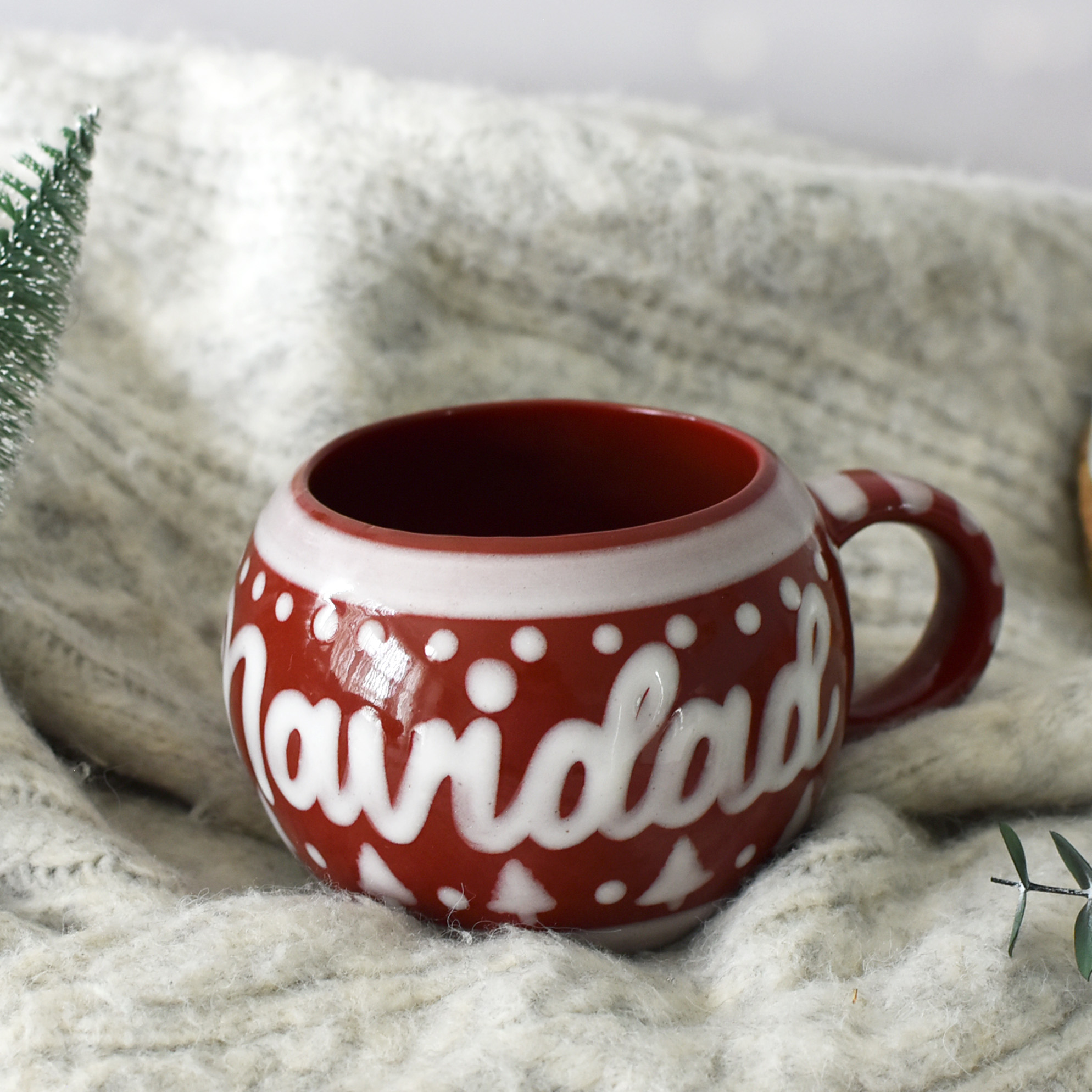 Taza Luna "Feliz Navidad"