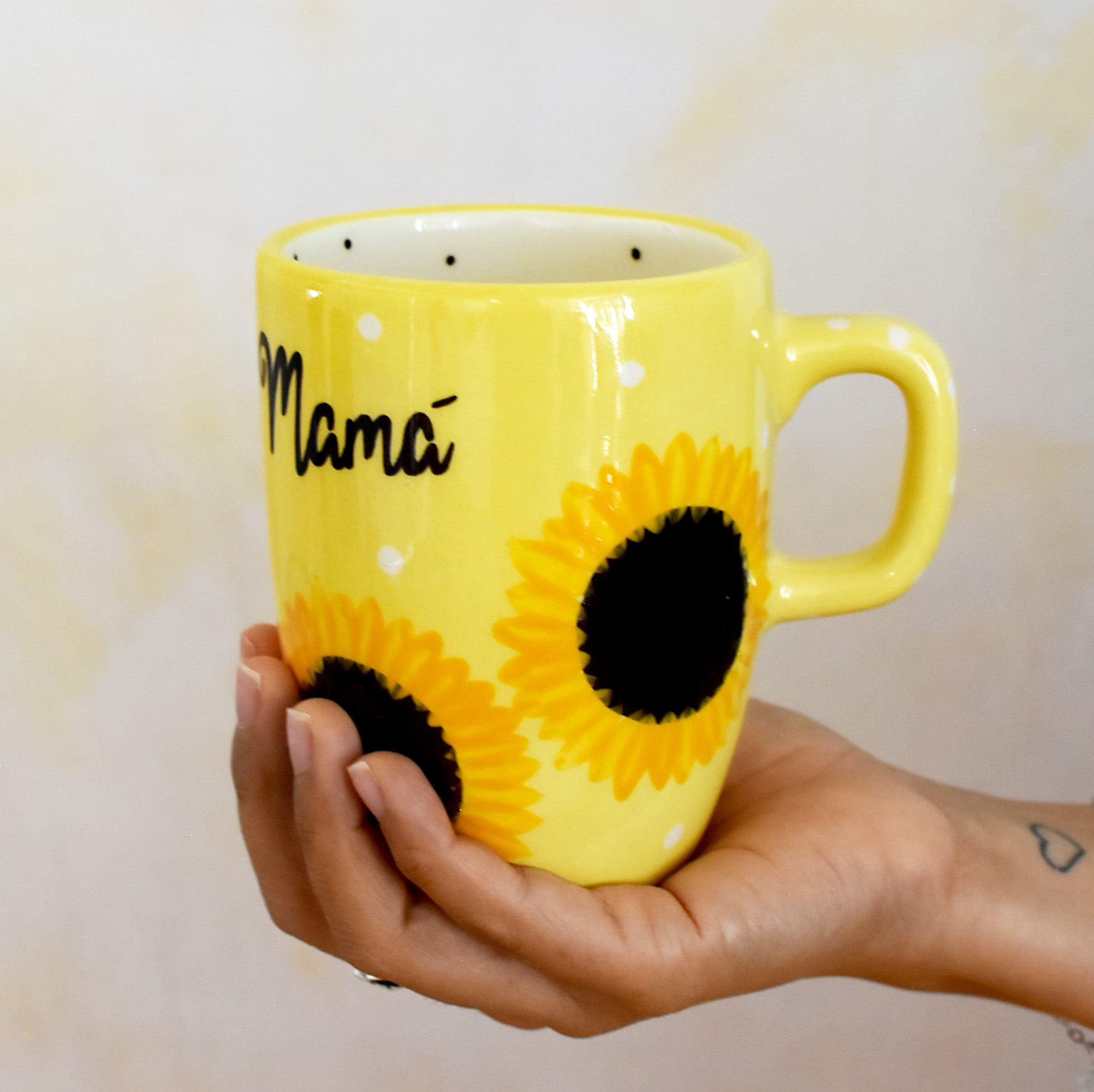 Taza Capuchino Feliz día Mamá