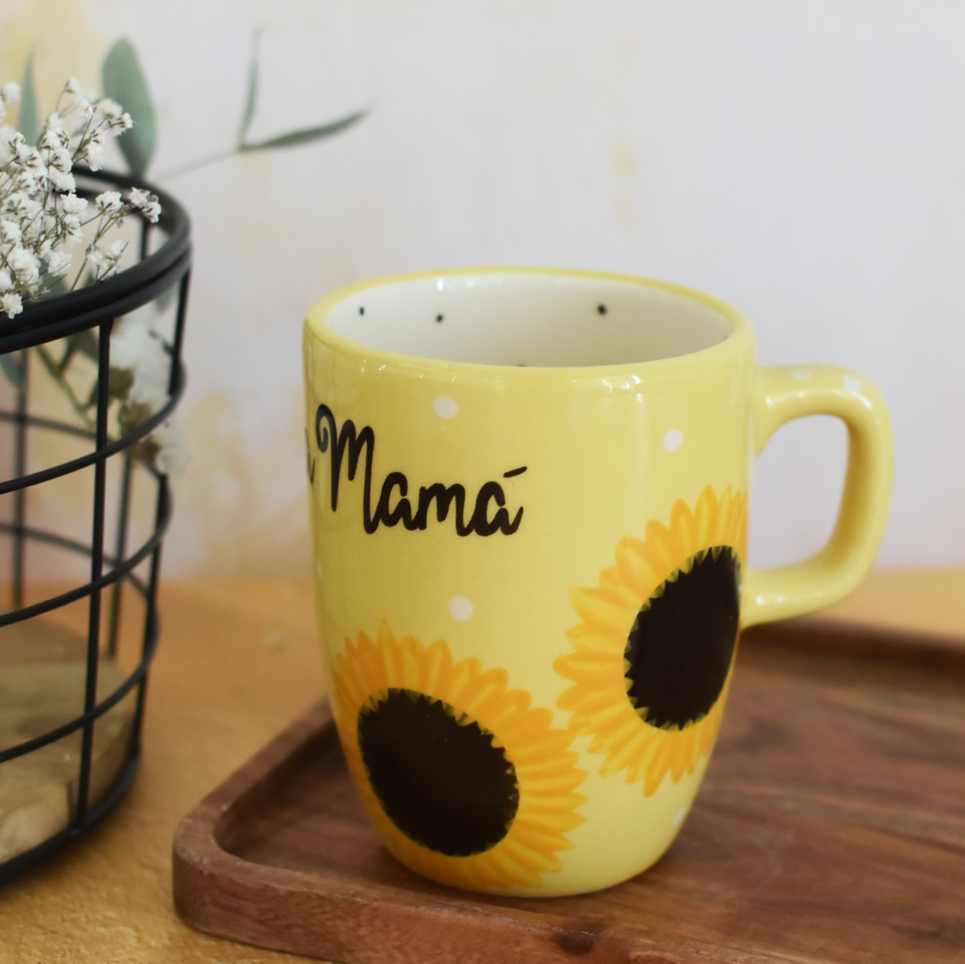 Taza Capuchino Feliz día Mamá
