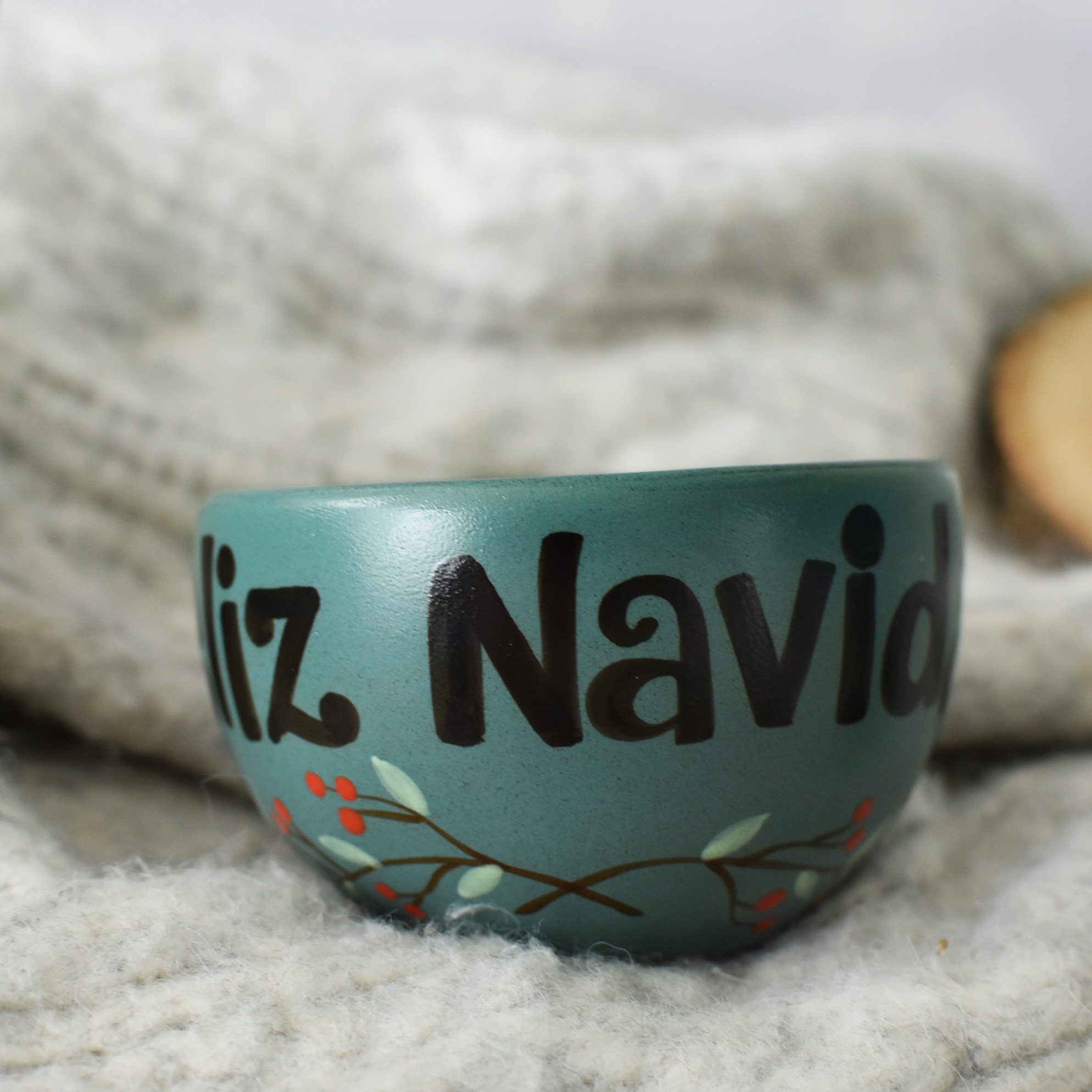 Taza Latte "Feliz Navidad"